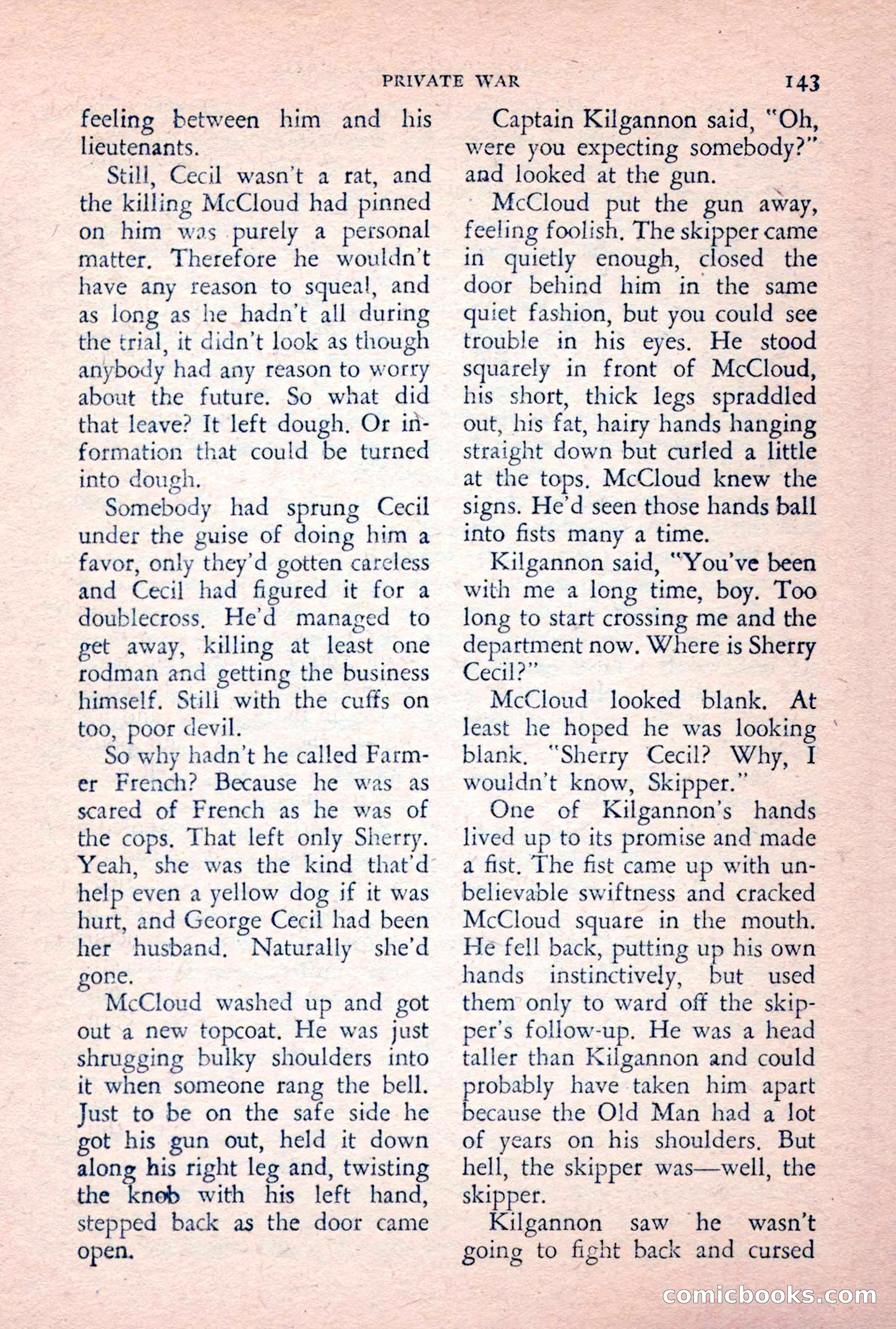 The Saint Detective Magazine, February 1956 — page 145 of 164