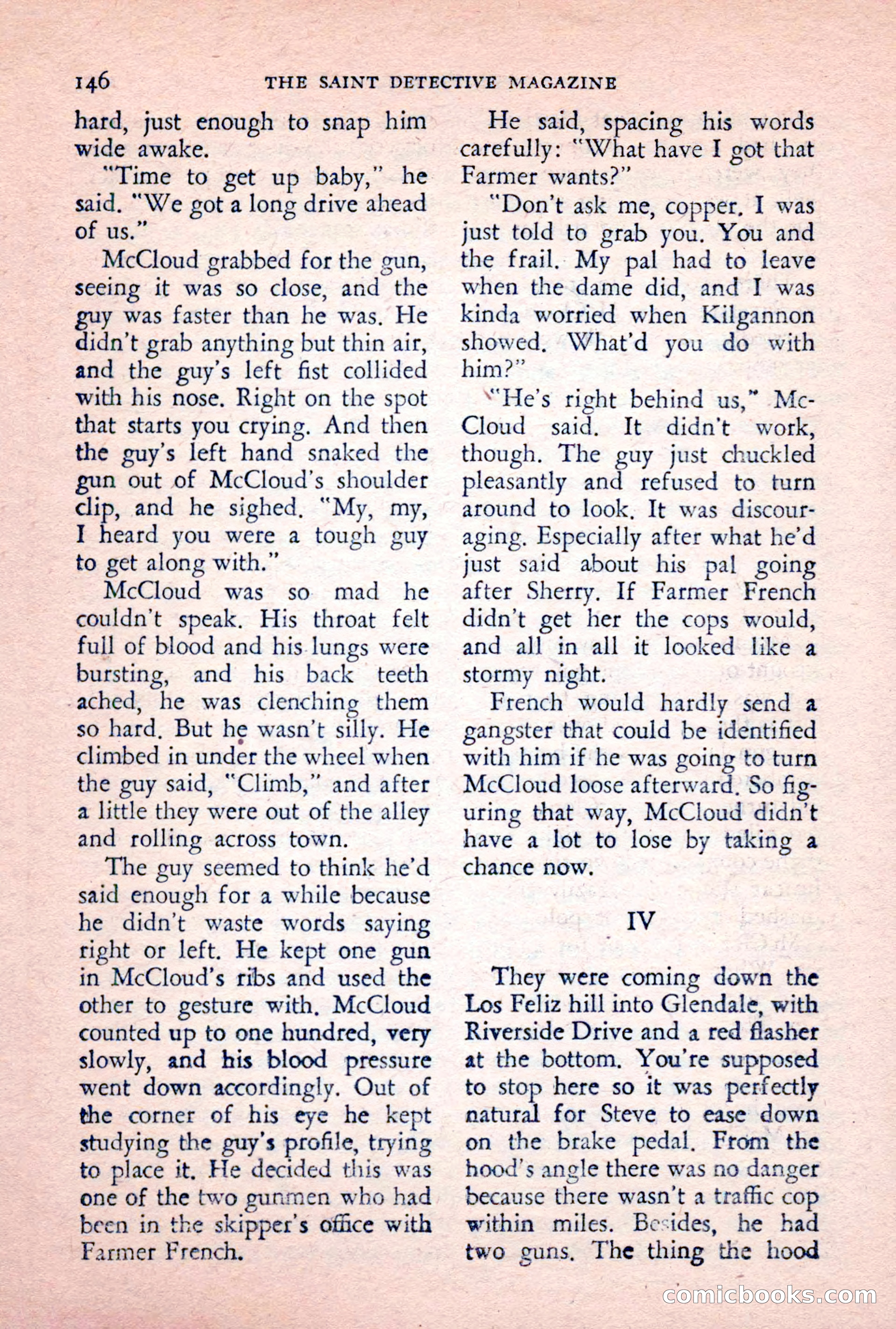 The Saint Detective Magazine, February 1956 — page 148 of 164