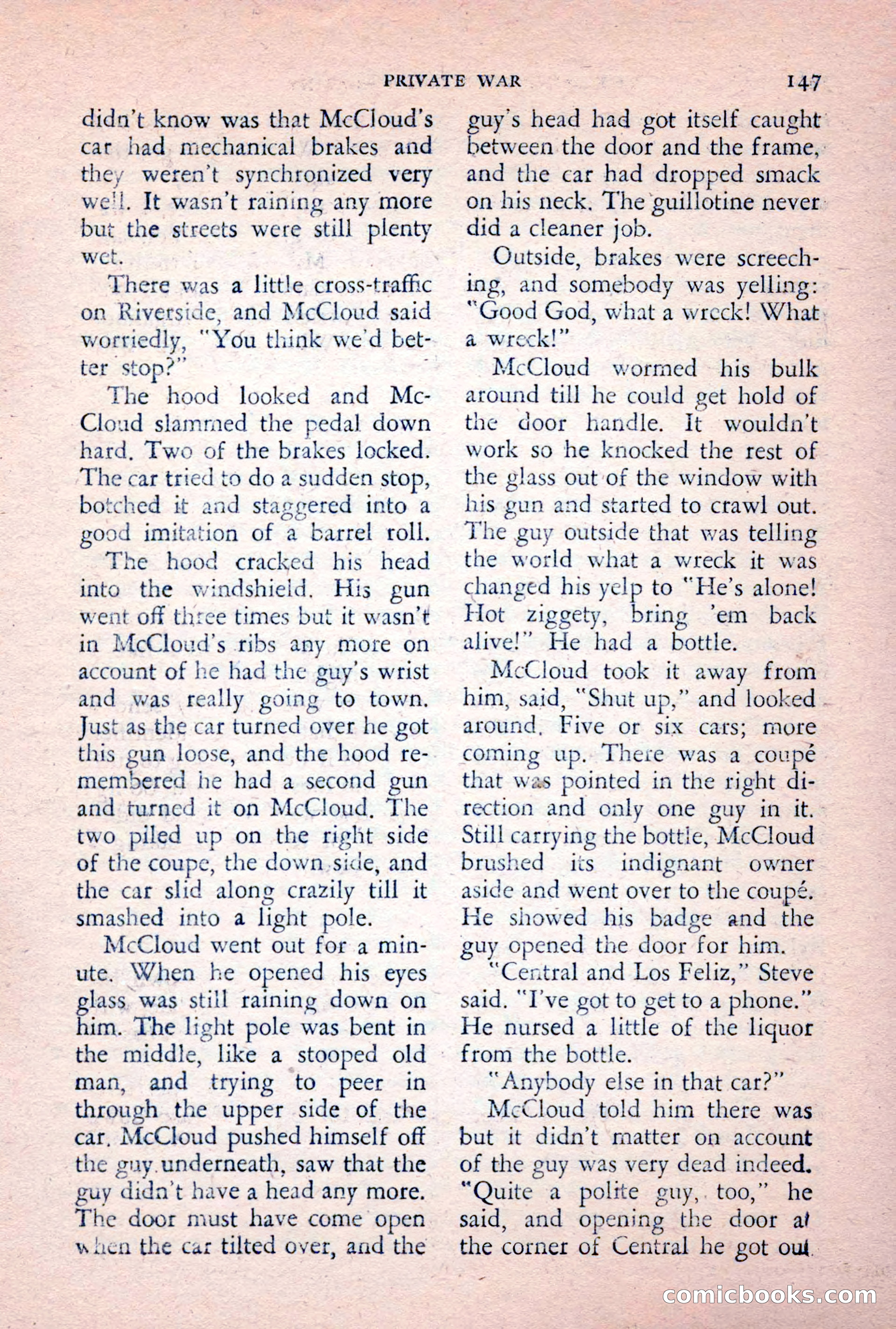 The Saint Detective Magazine, February 1956 — page 149 of 164