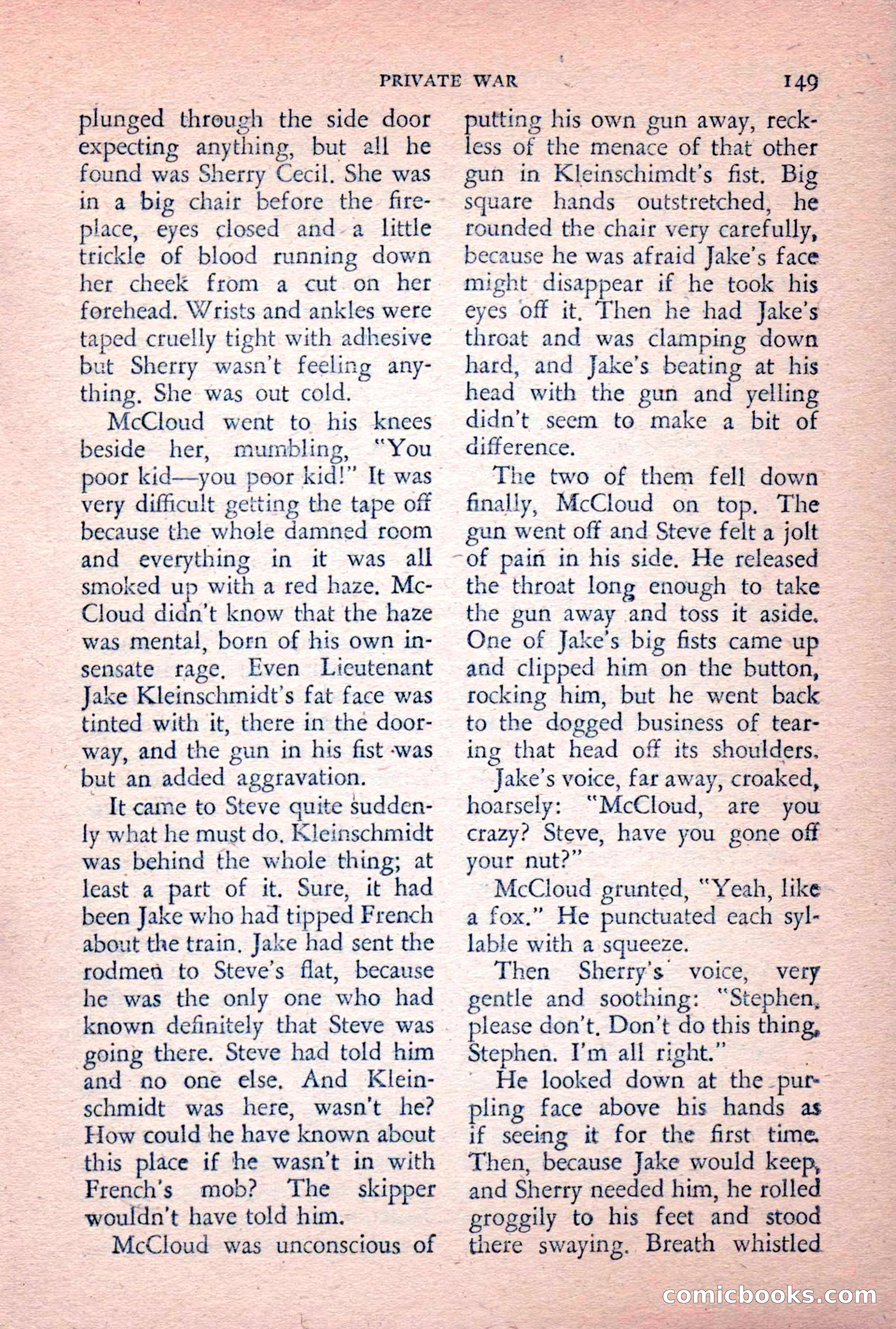 The Saint Detective Magazine, February 1956 — page 151 of 164