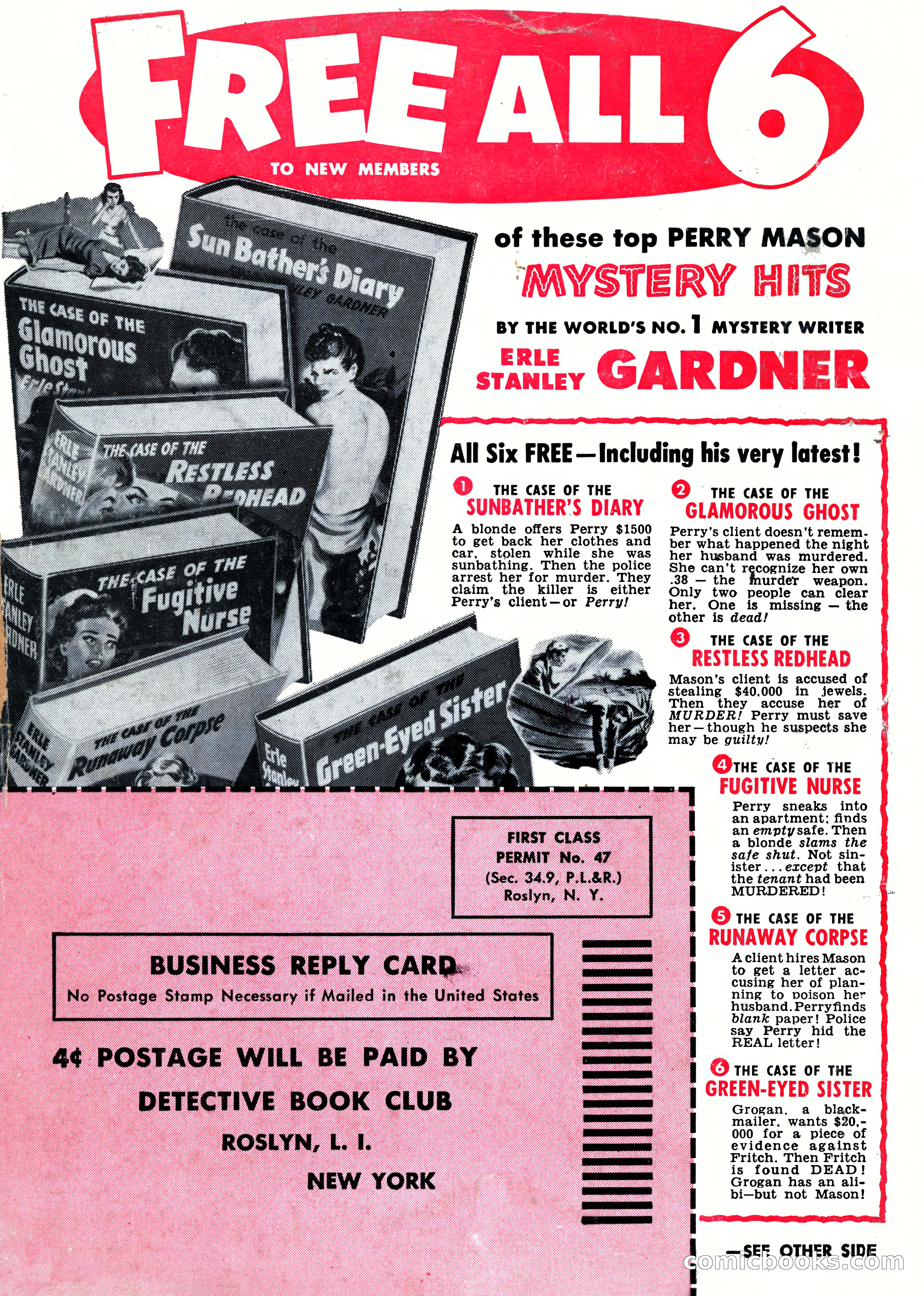 The Saint Detective Magazine, February 1956 — page 164 of 164
