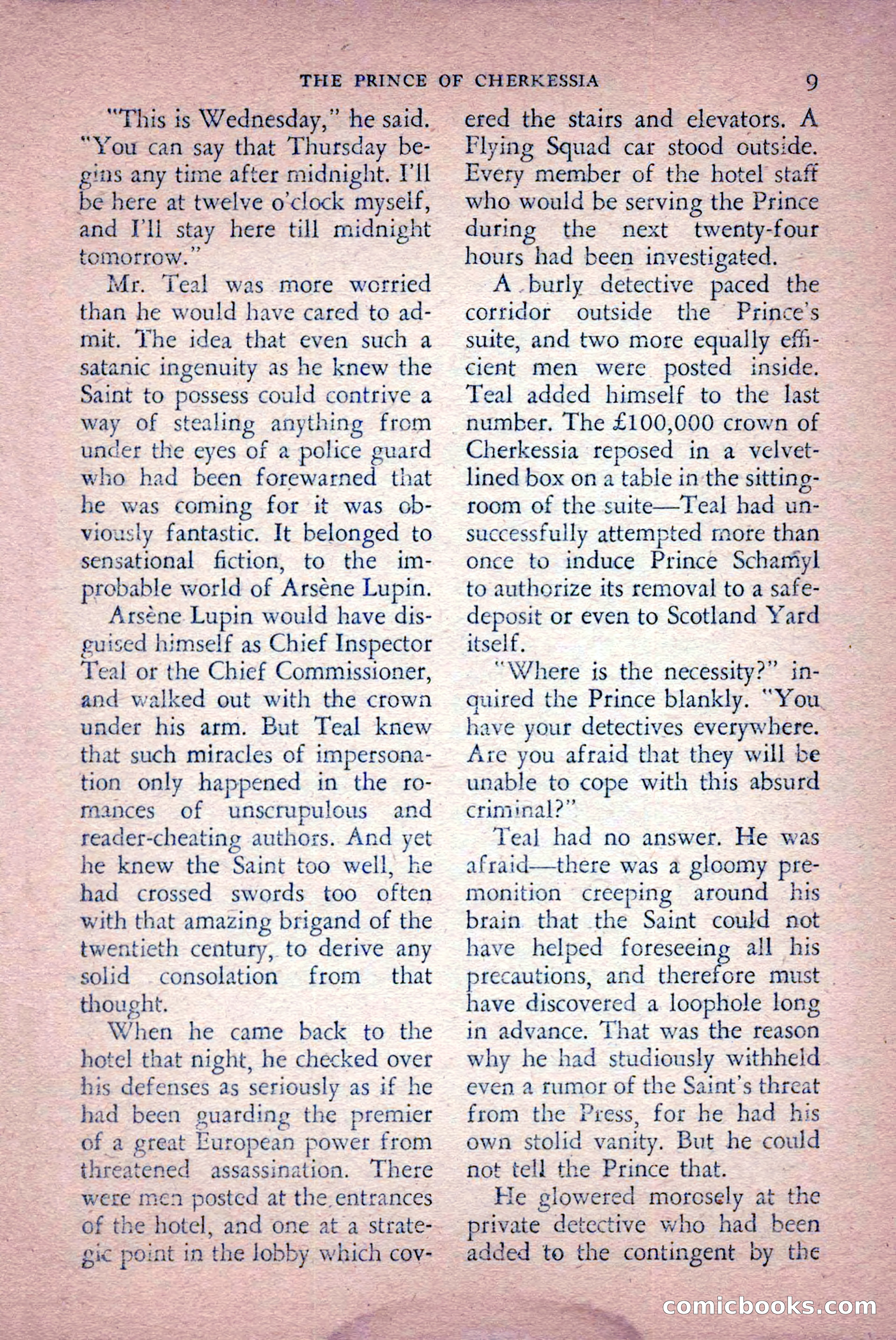 The Saint Detective Magazine, April 1956 — page 11 of 164