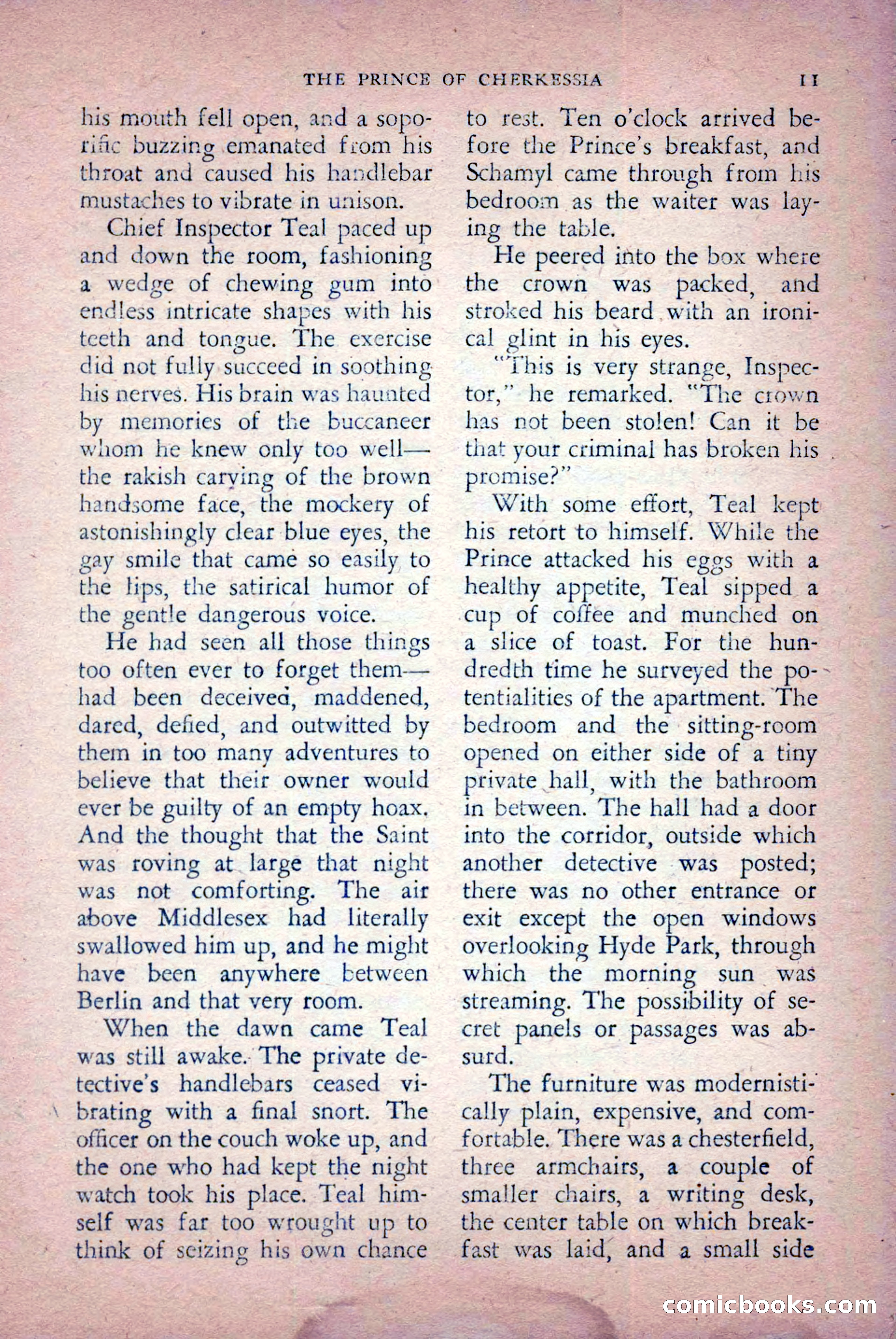 The Saint Detective Magazine, April 1956 — page 13 of 164