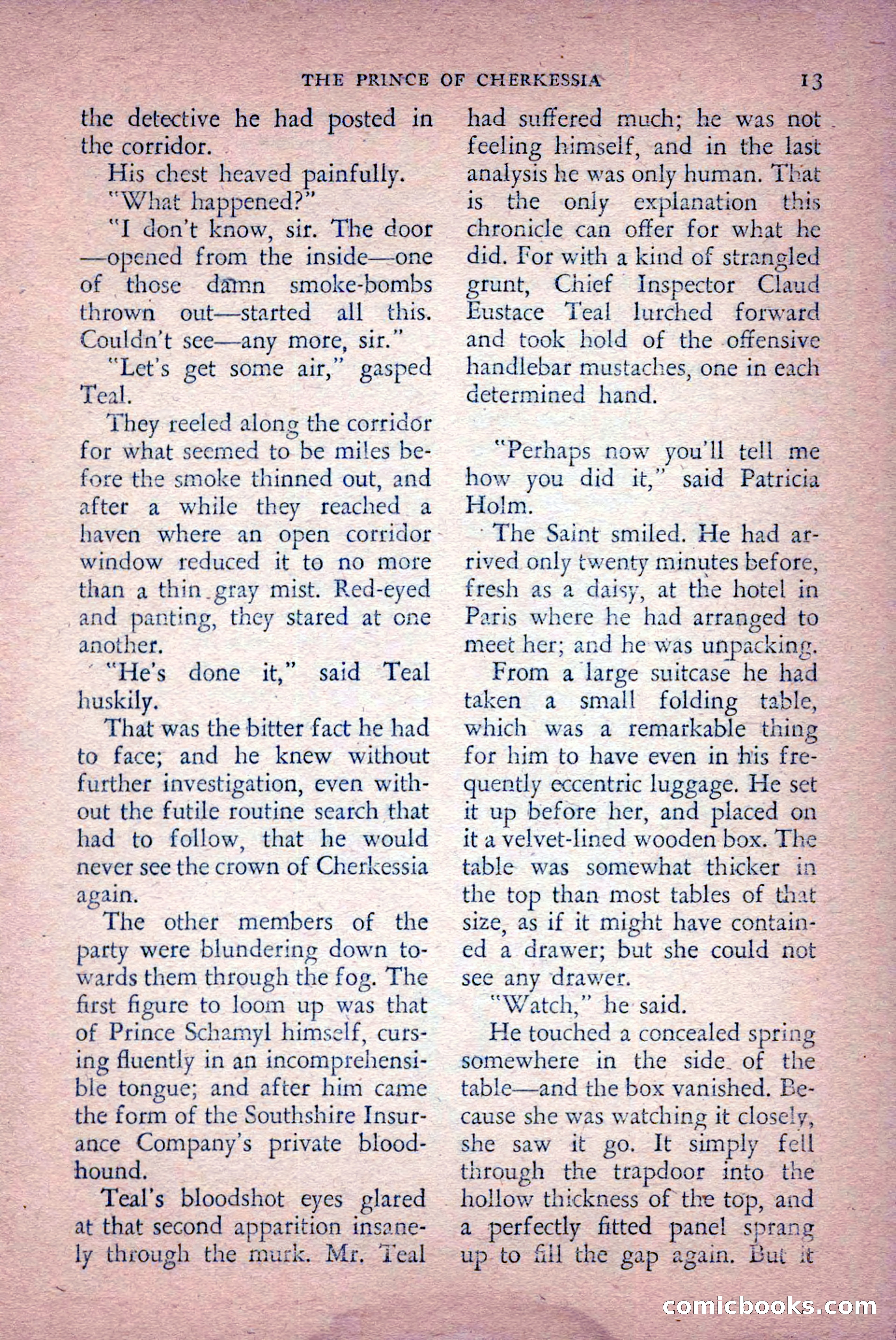 The Saint Detective Magazine, April 1956 — page 15 of 164