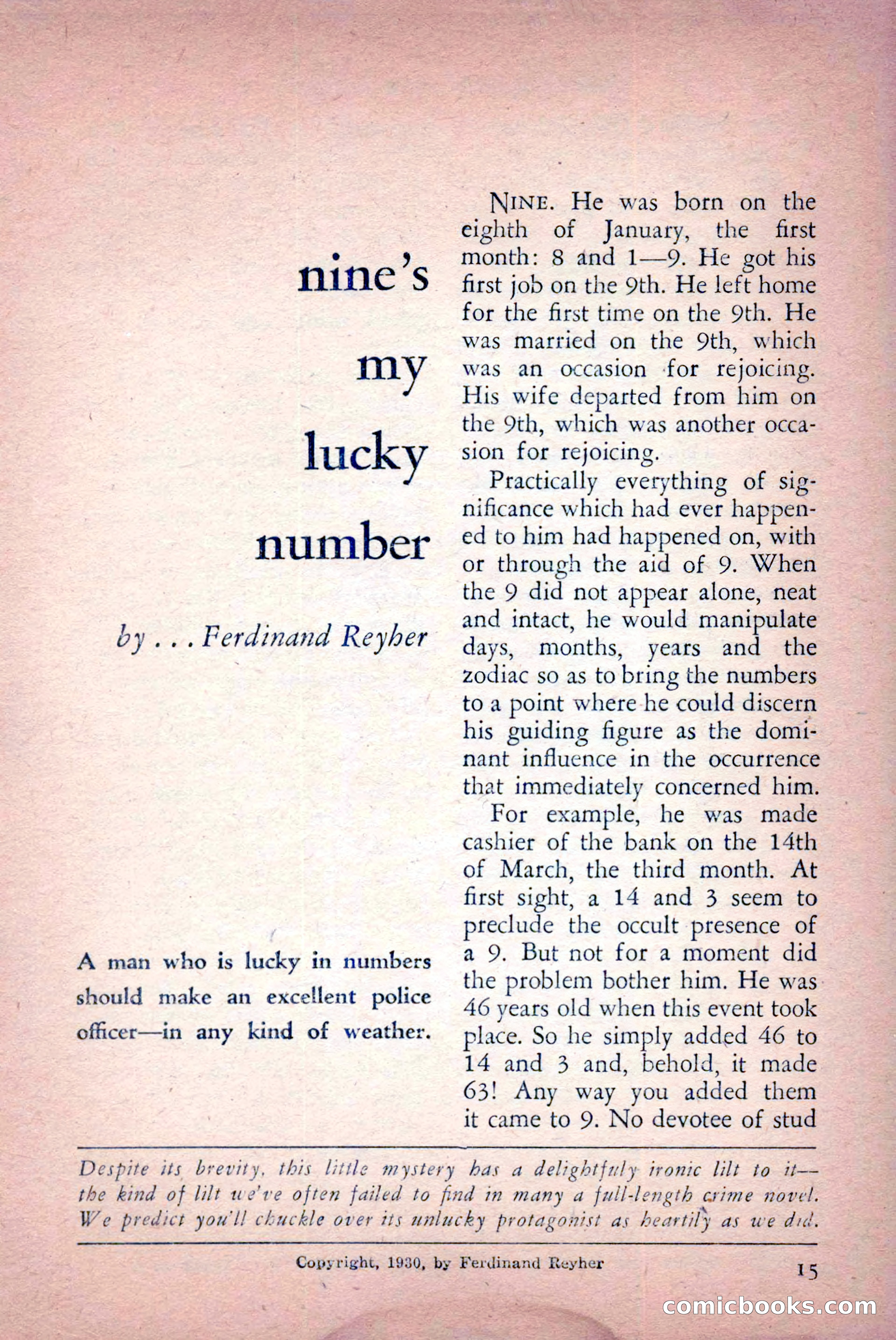 The Saint Detective Magazine, April 1956 — page 17 of 164