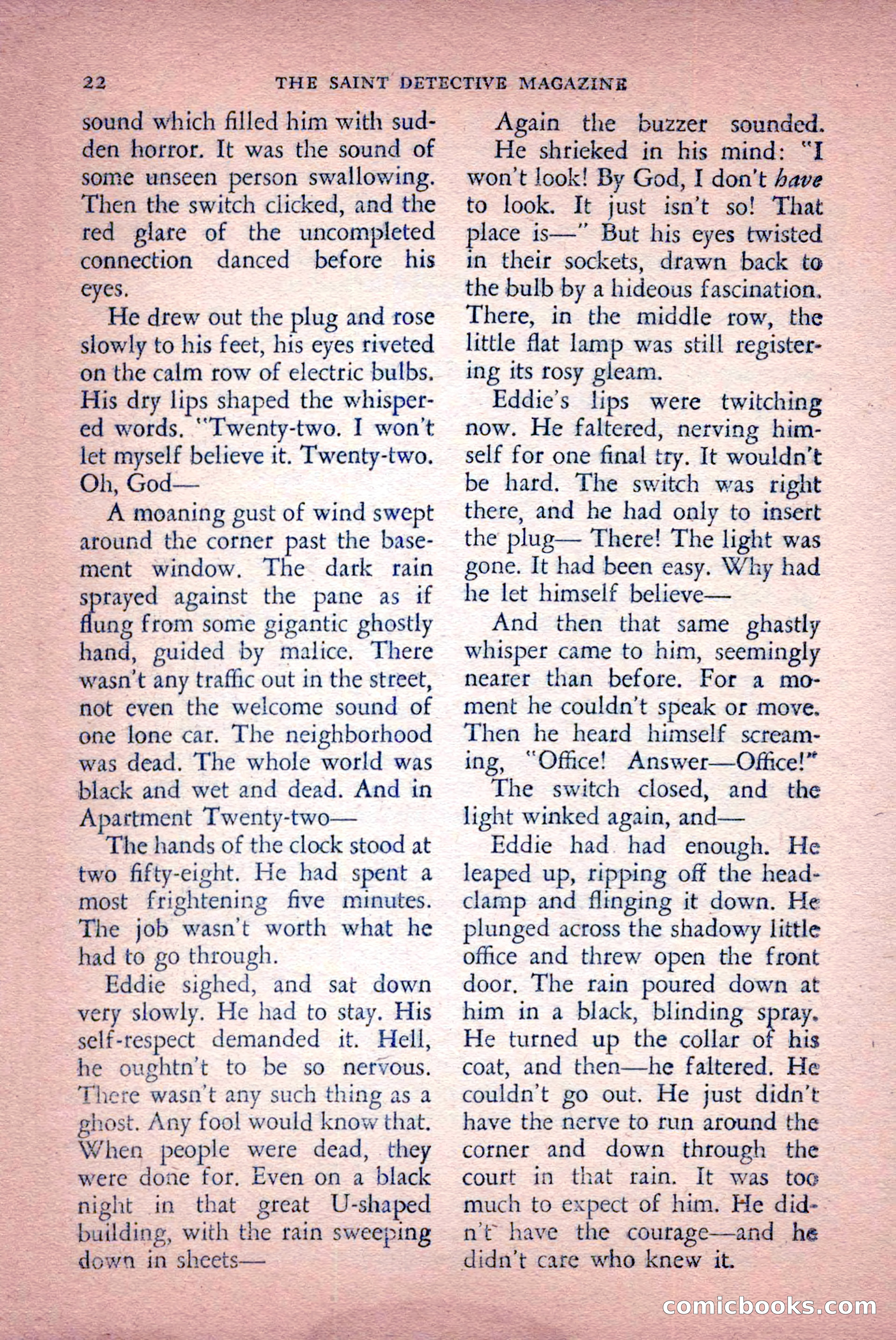 The Saint Detective Magazine, April 1956 — page 24 of 164