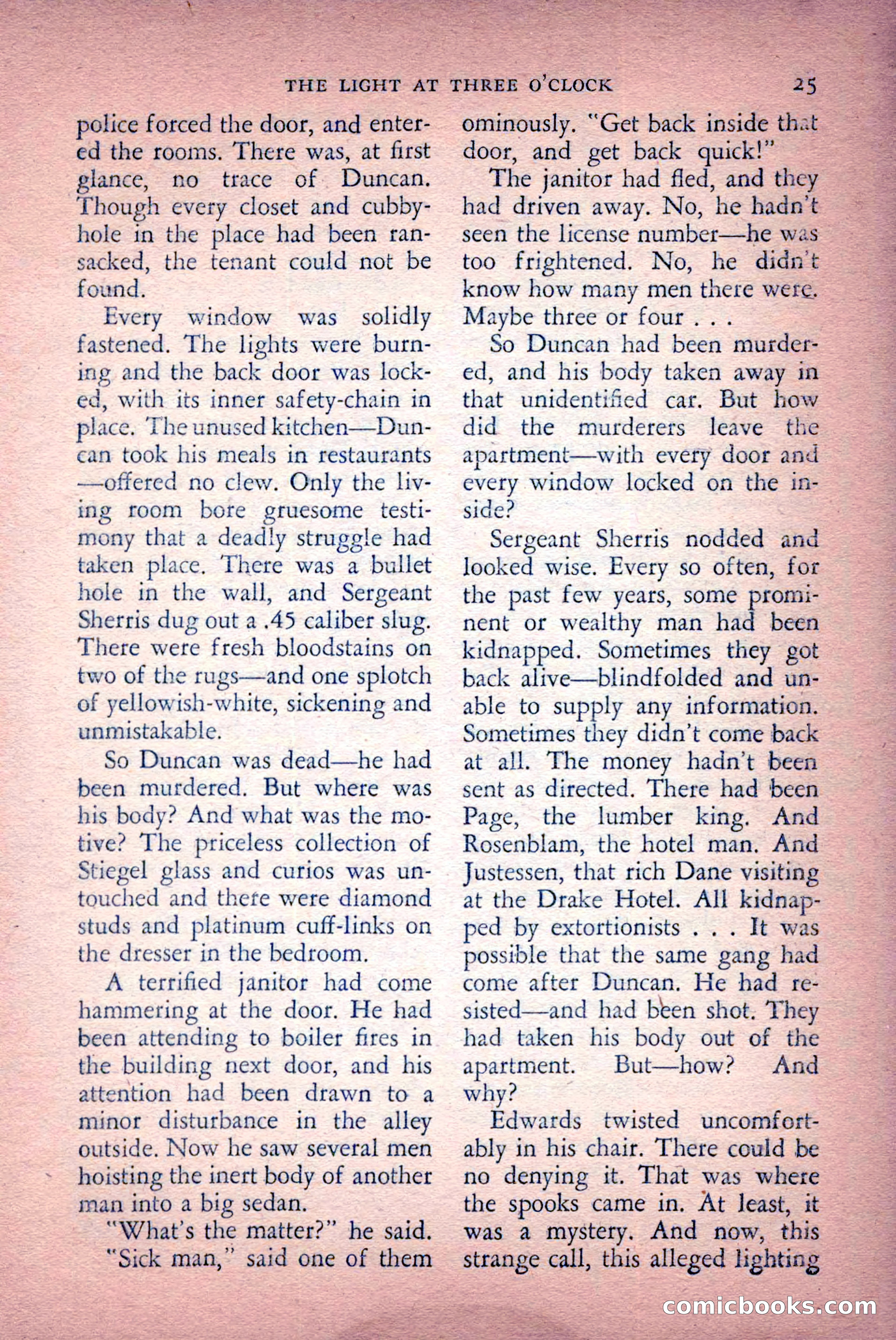 The Saint Detective Magazine, April 1956 — page 27 of 164