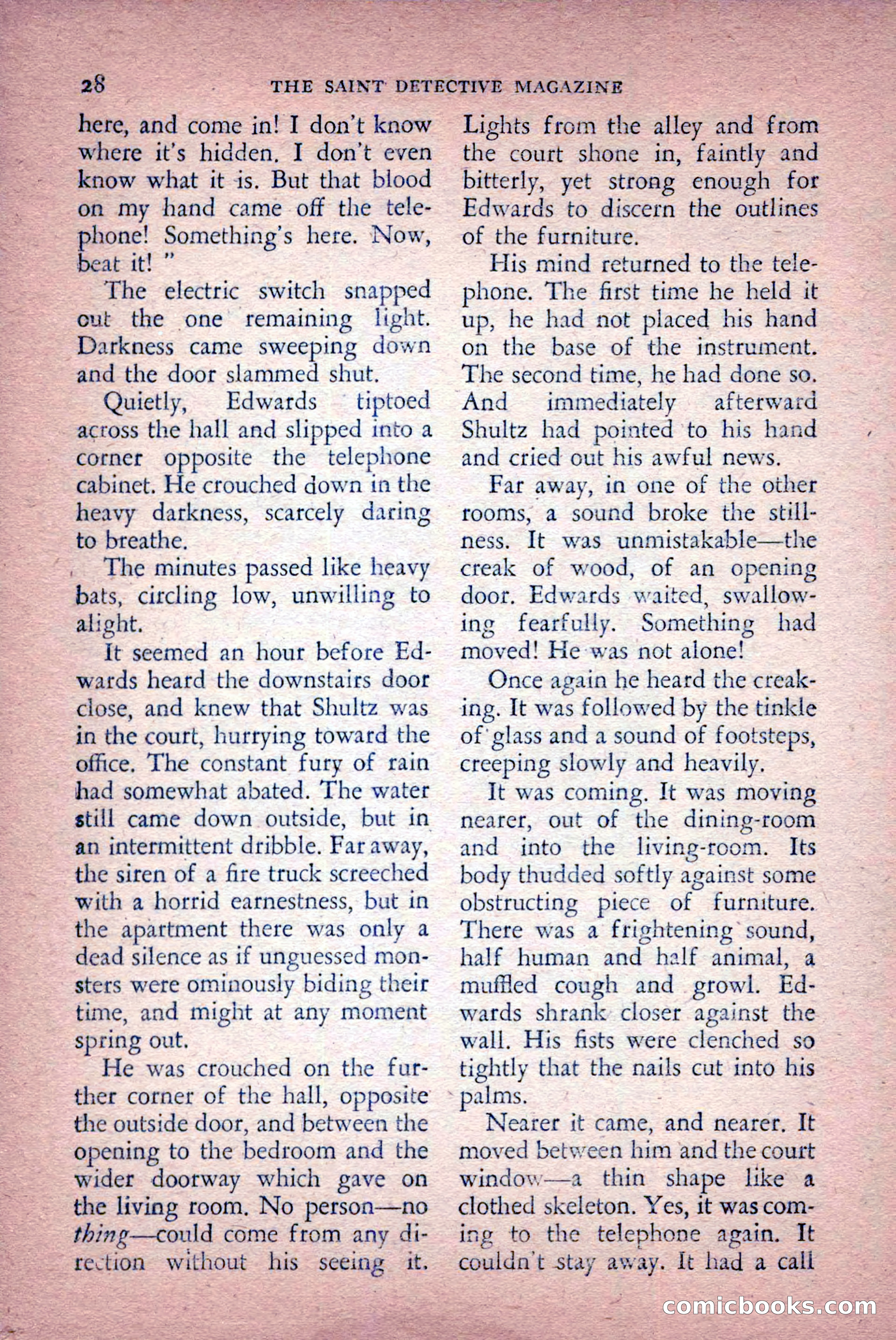 The Saint Detective Magazine, April 1956 — page 30 of 164