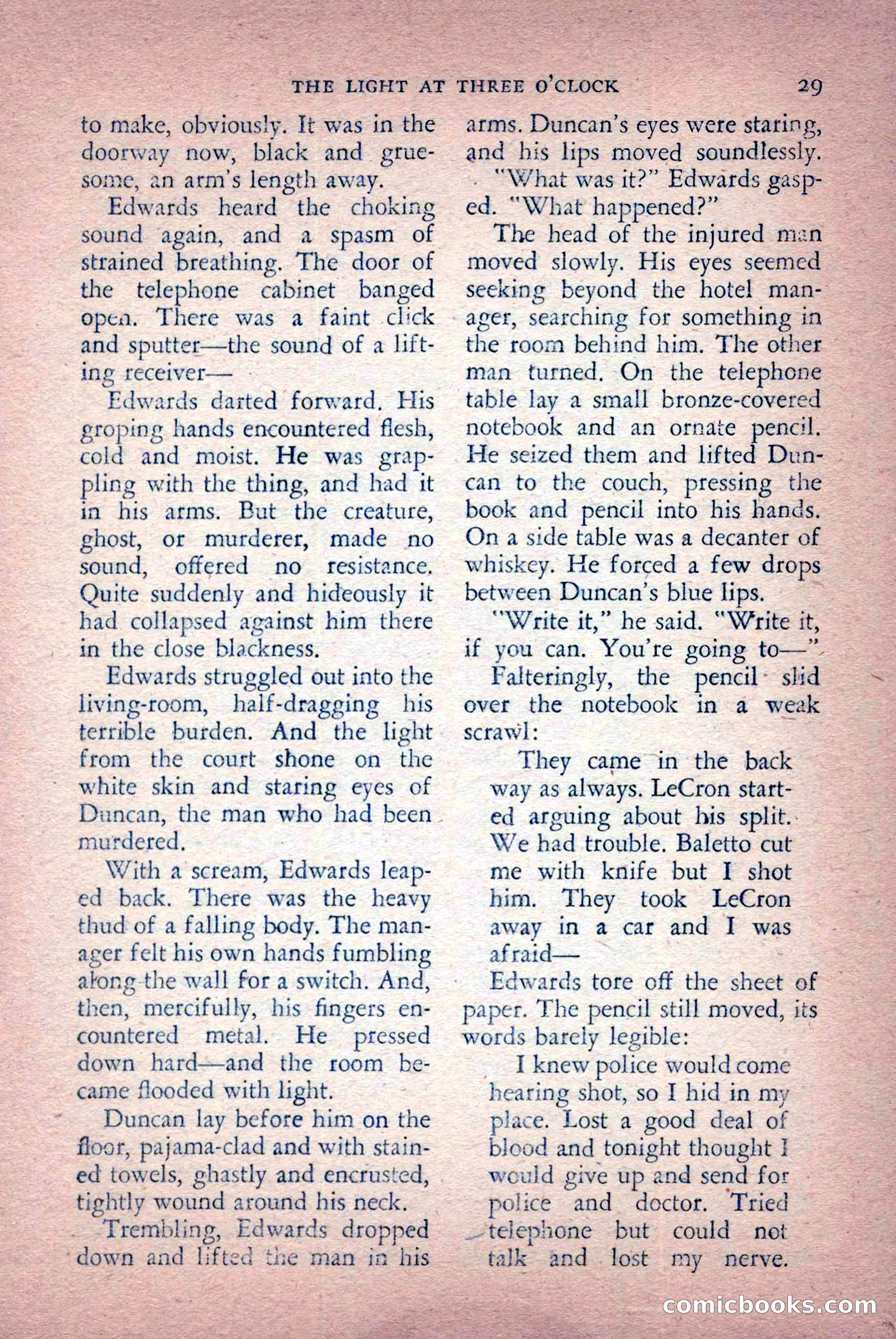 The Saint Detective Magazine, April 1956 — page 31 of 164
