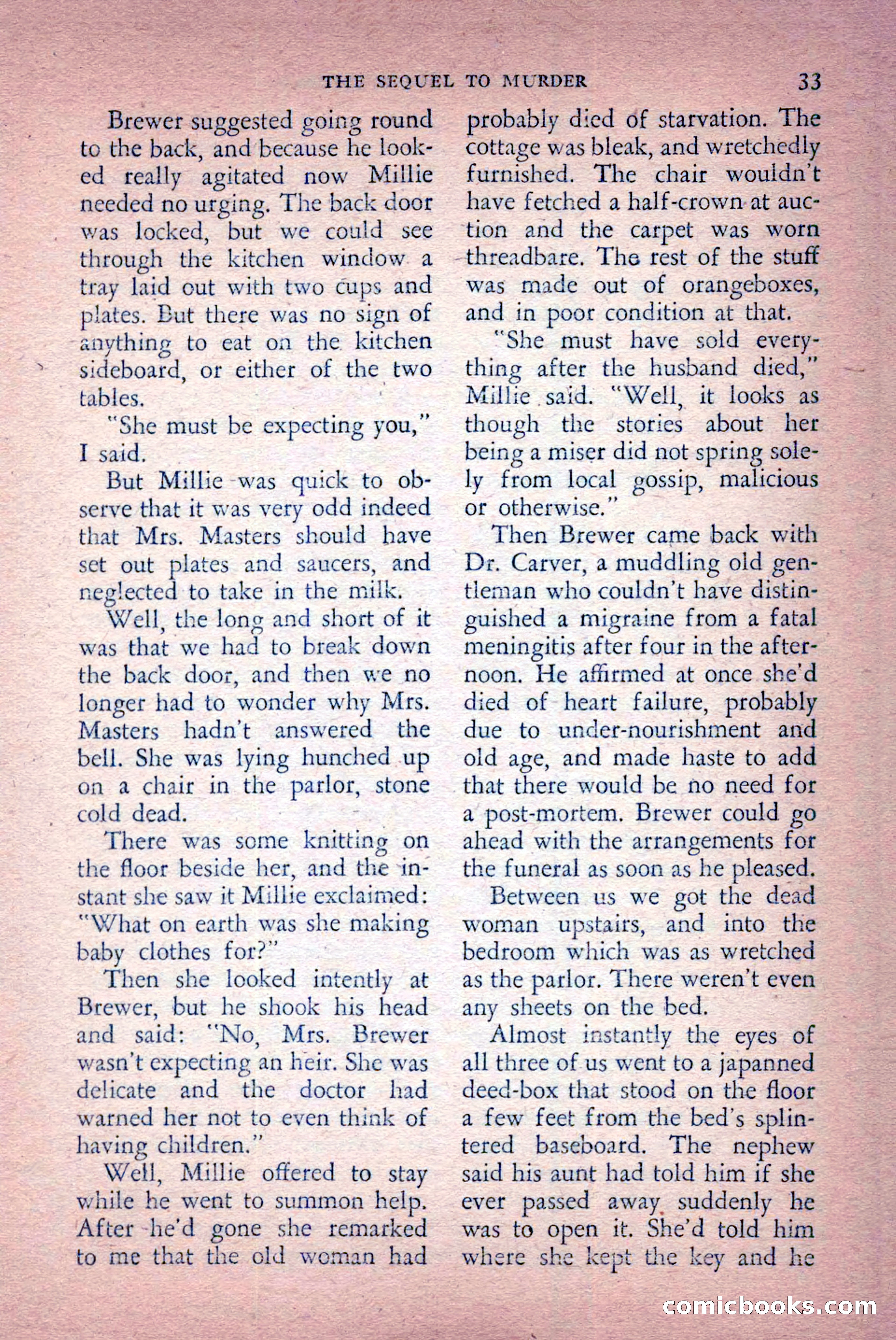 The Saint Detective Magazine, April 1956 — page 35 of 164