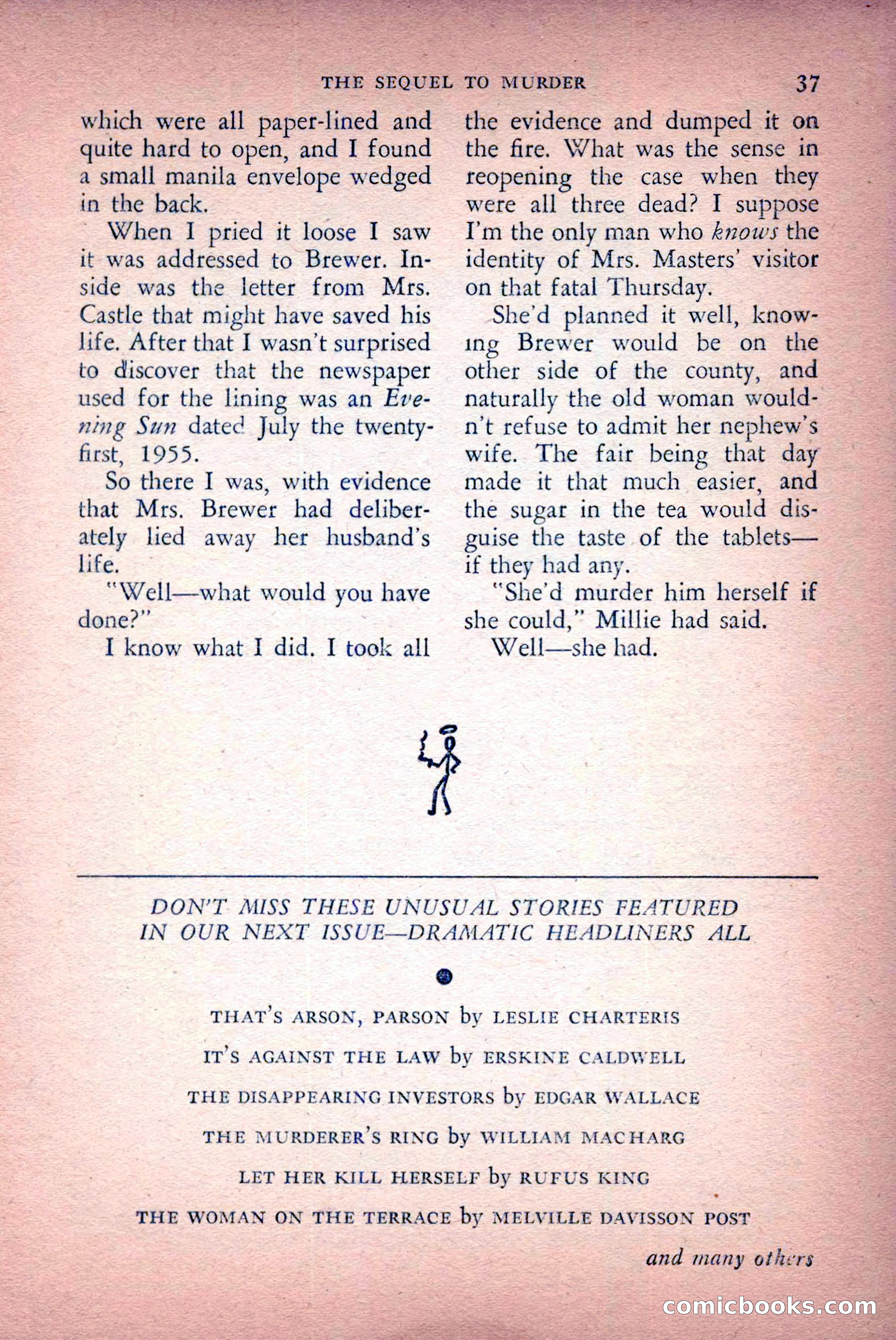 The Saint Detective Magazine, April 1956 — page 39 of 164