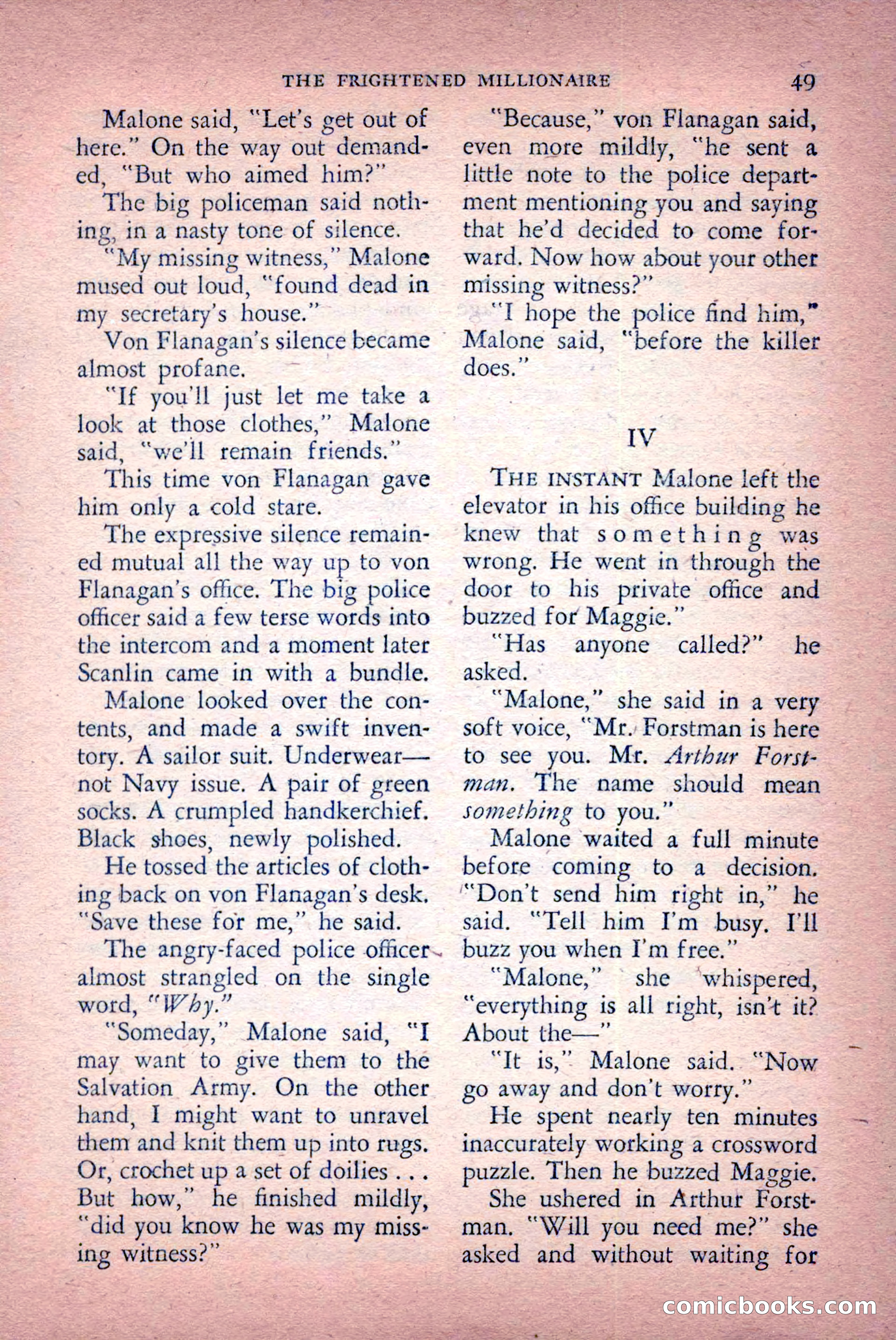 The Saint Detective Magazine, April 1956 — page 51 of 164