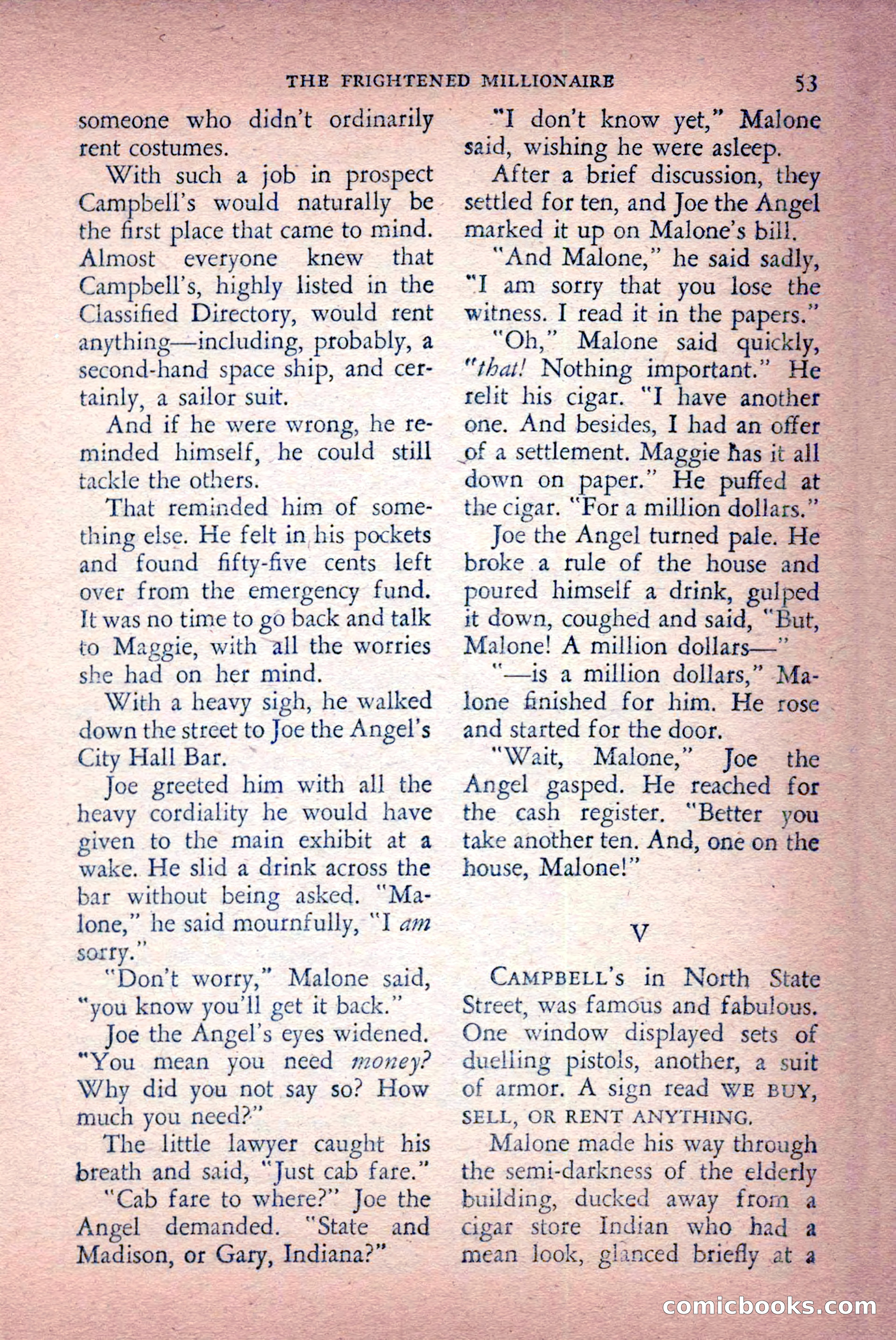 The Saint Detective Magazine, April 1956 — page 55 of 164