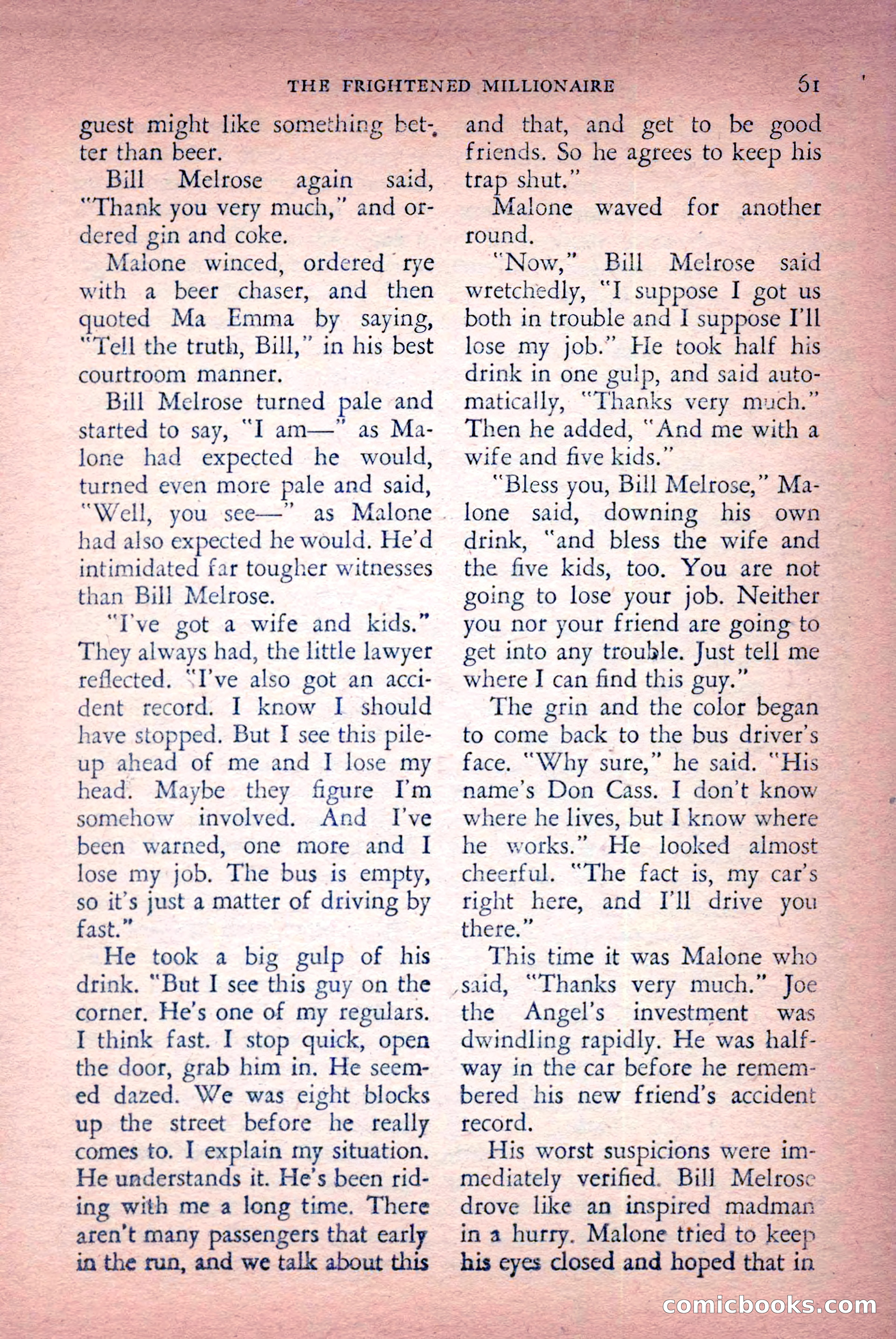 The Saint Detective Magazine, April 1956 — page 63 of 164