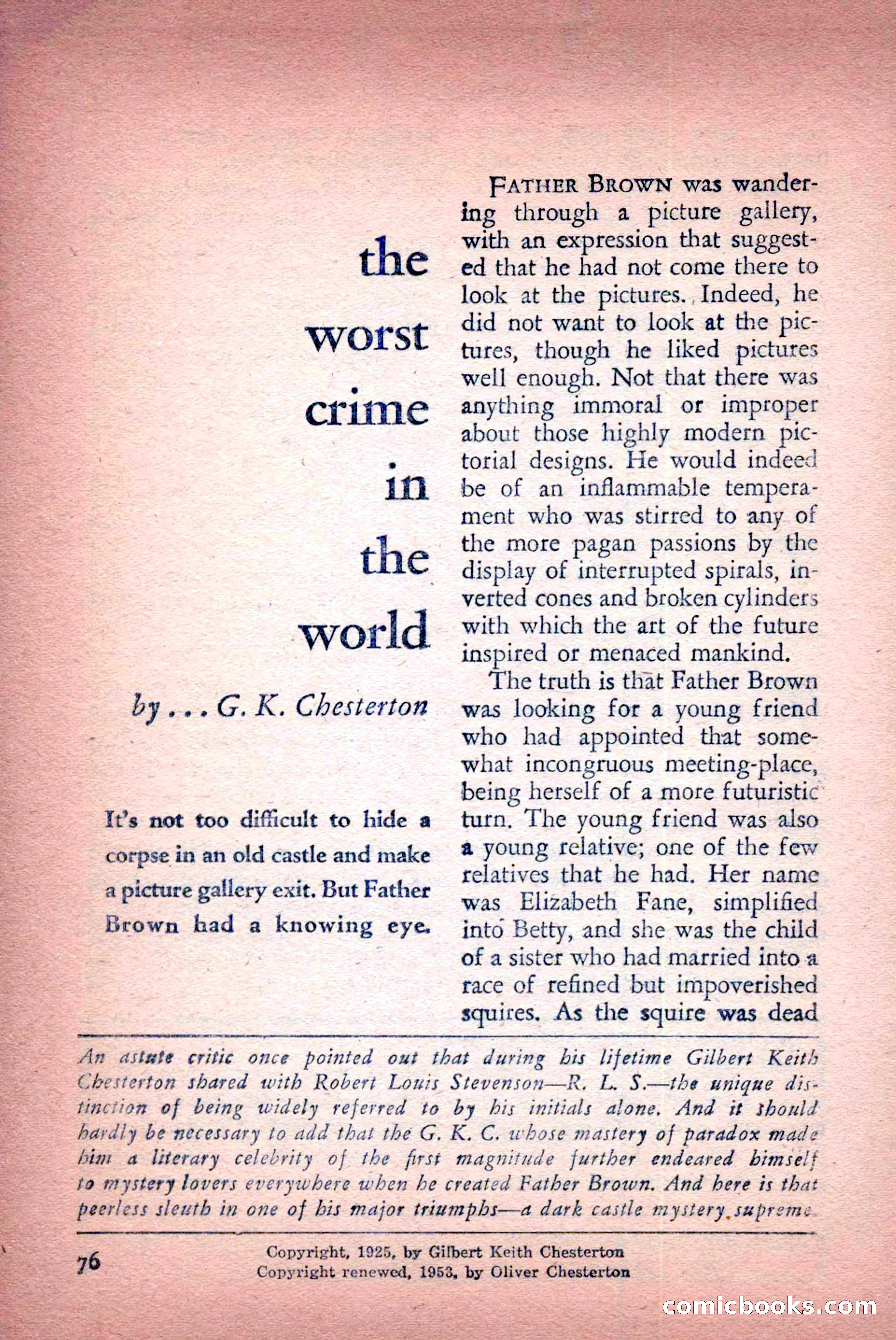 The Saint Detective Magazine, April 1956 — page 78 of 164