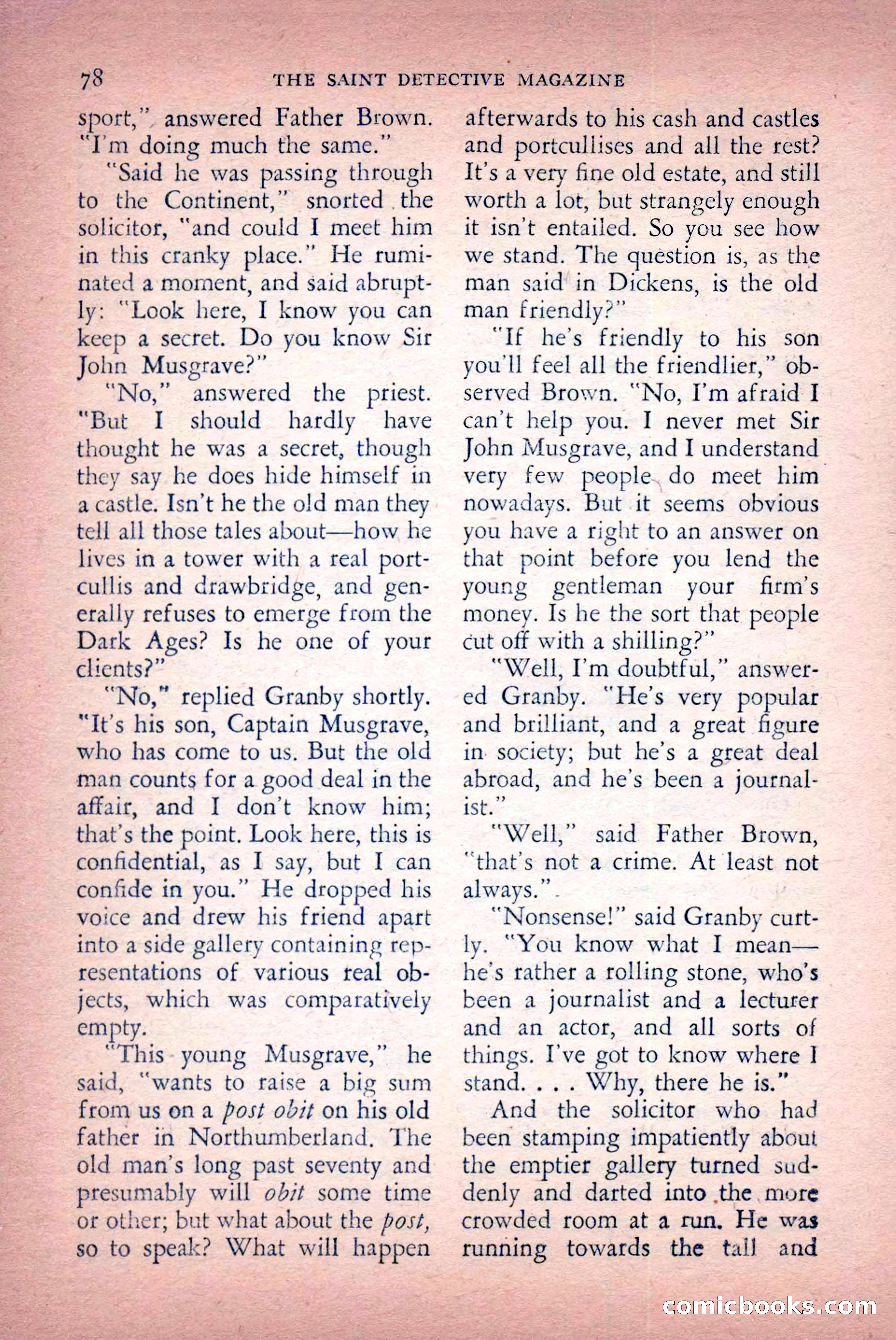 The Saint Detective Magazine, April 1956 — page 80 of 164