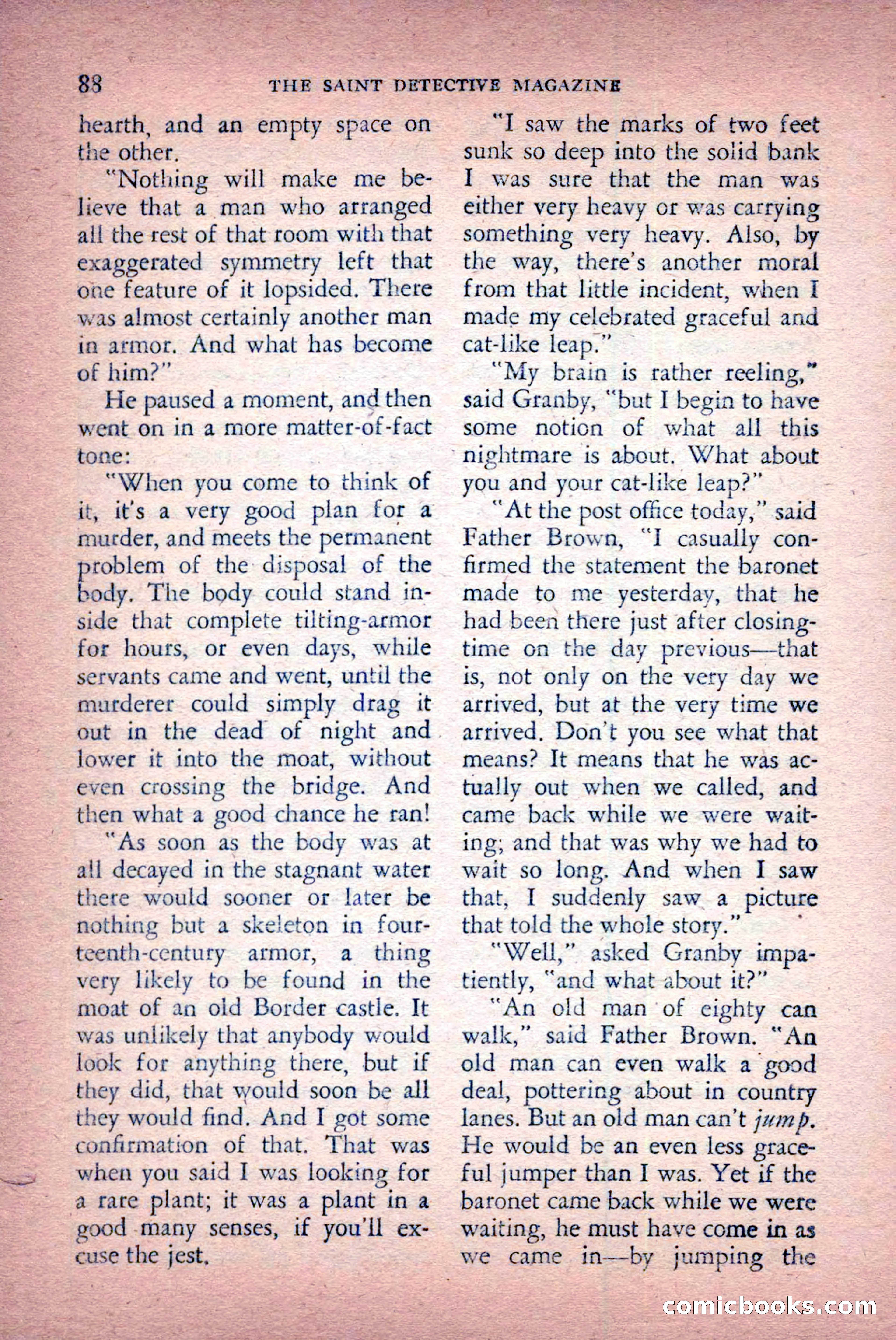 The Saint Detective Magazine, April 1956 — page 90 of 164