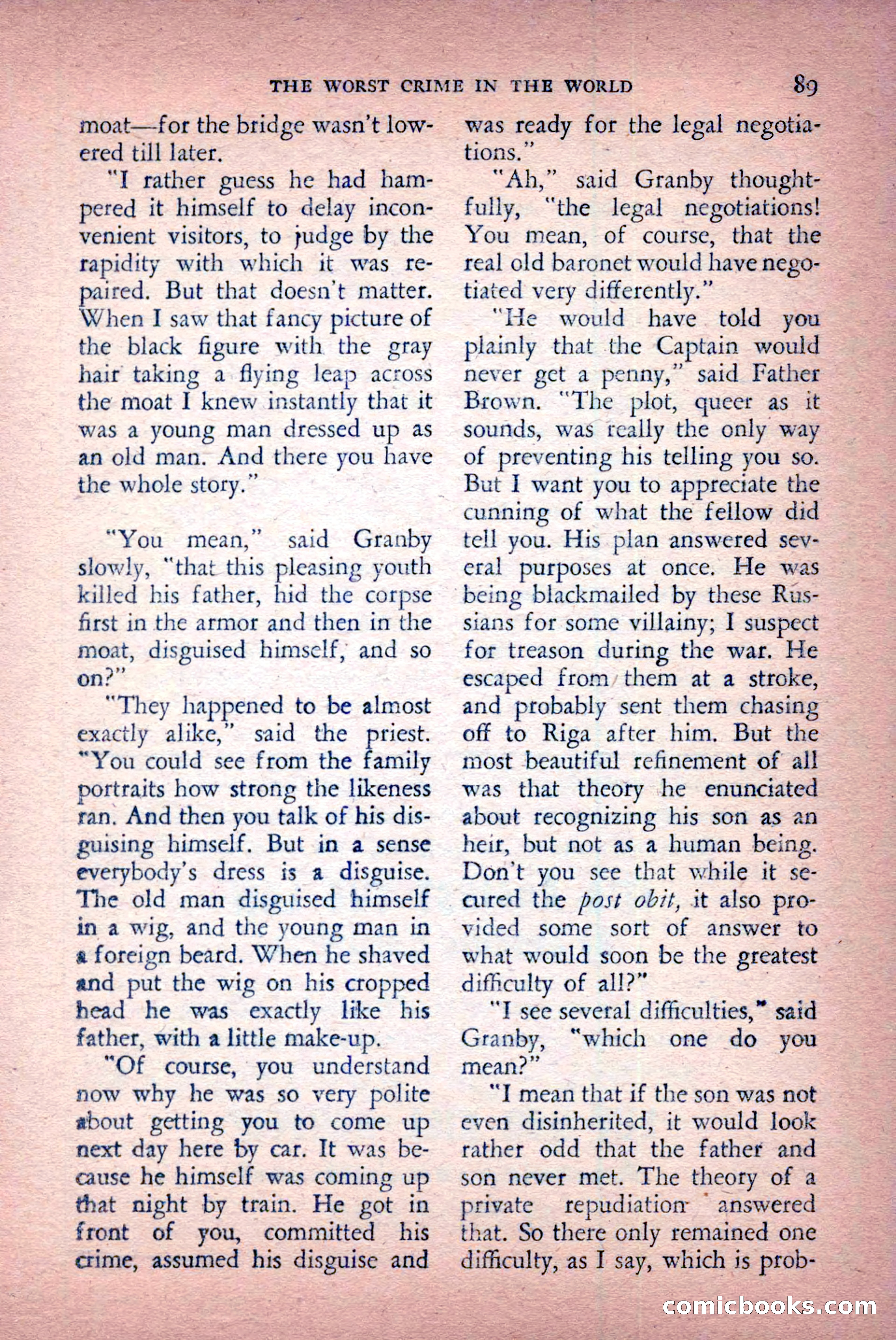 The Saint Detective Magazine, April 1956 — page 91 of 164