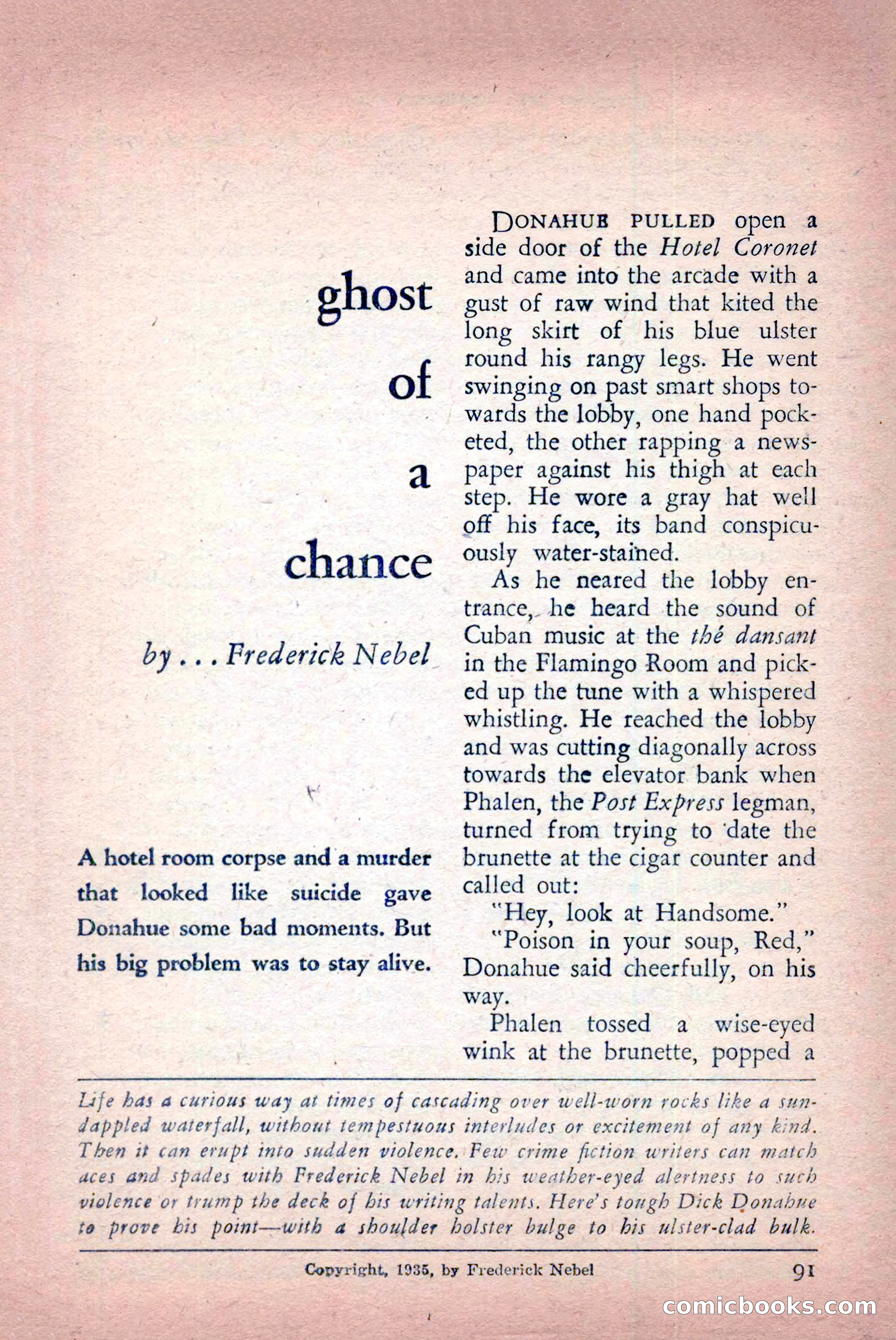 The Saint Detective Magazine, April 1956 — page 93 of 164