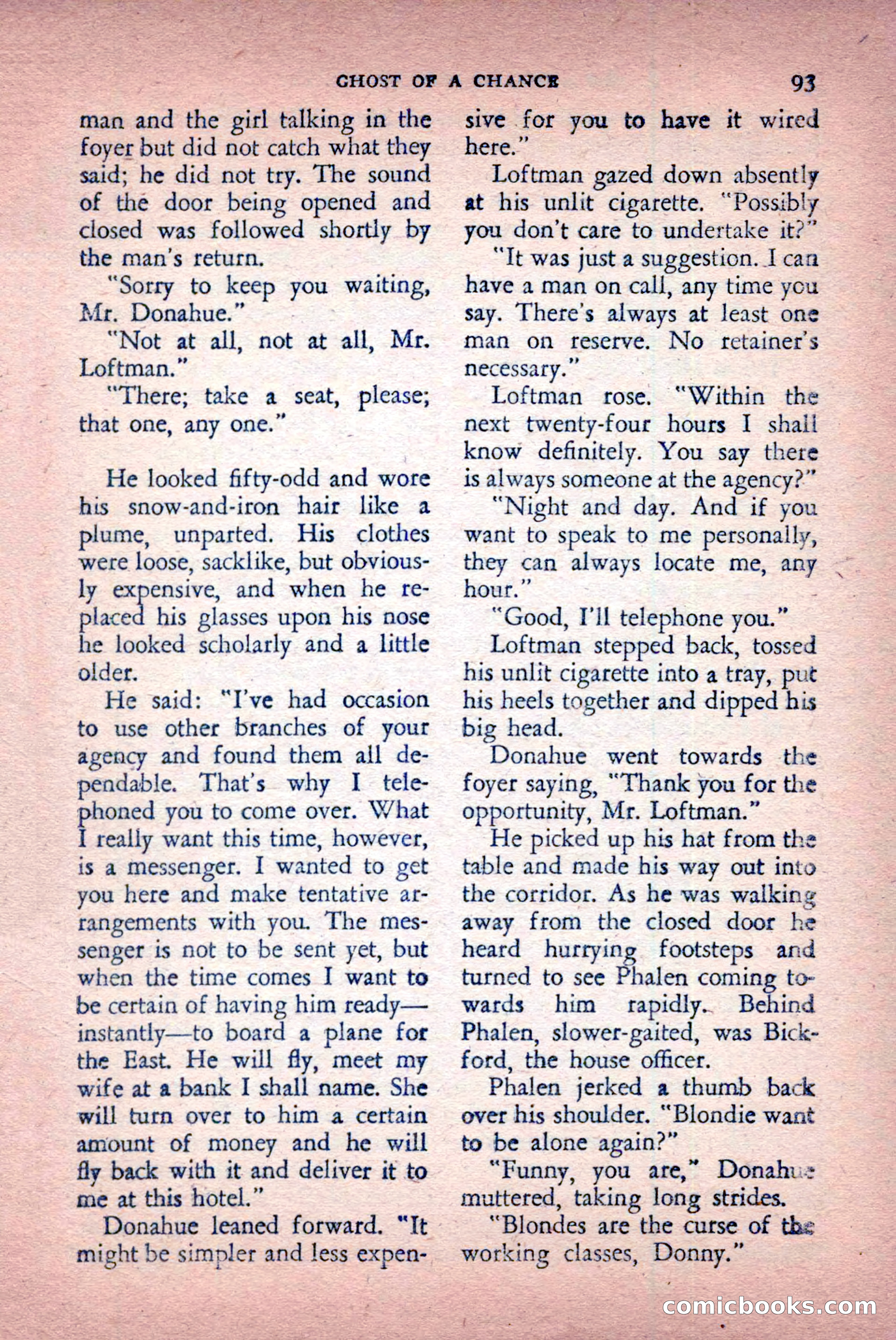 The Saint Detective Magazine, April 1956 — page 95 of 164