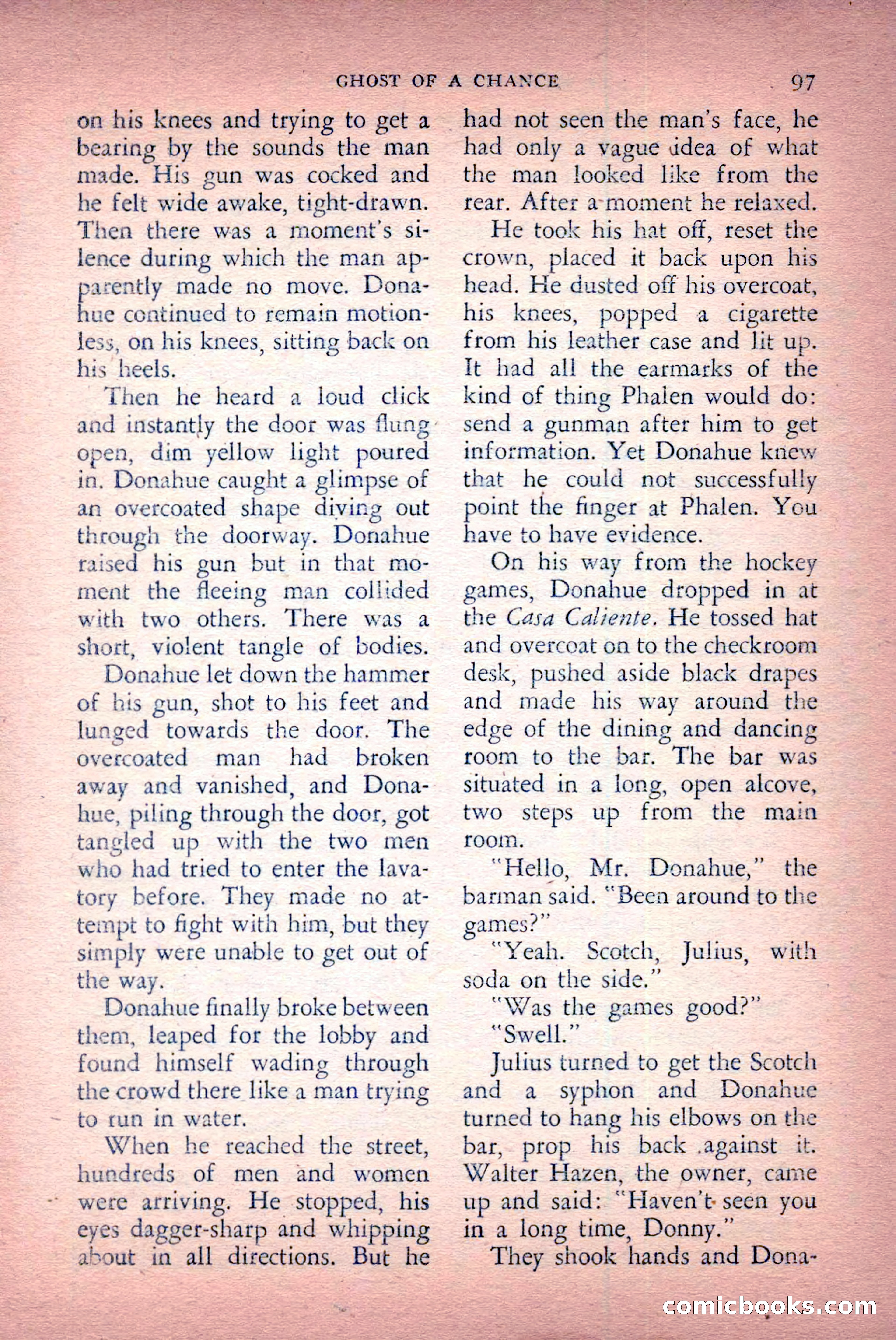 The Saint Detective Magazine, April 1956 — page 99 of 164