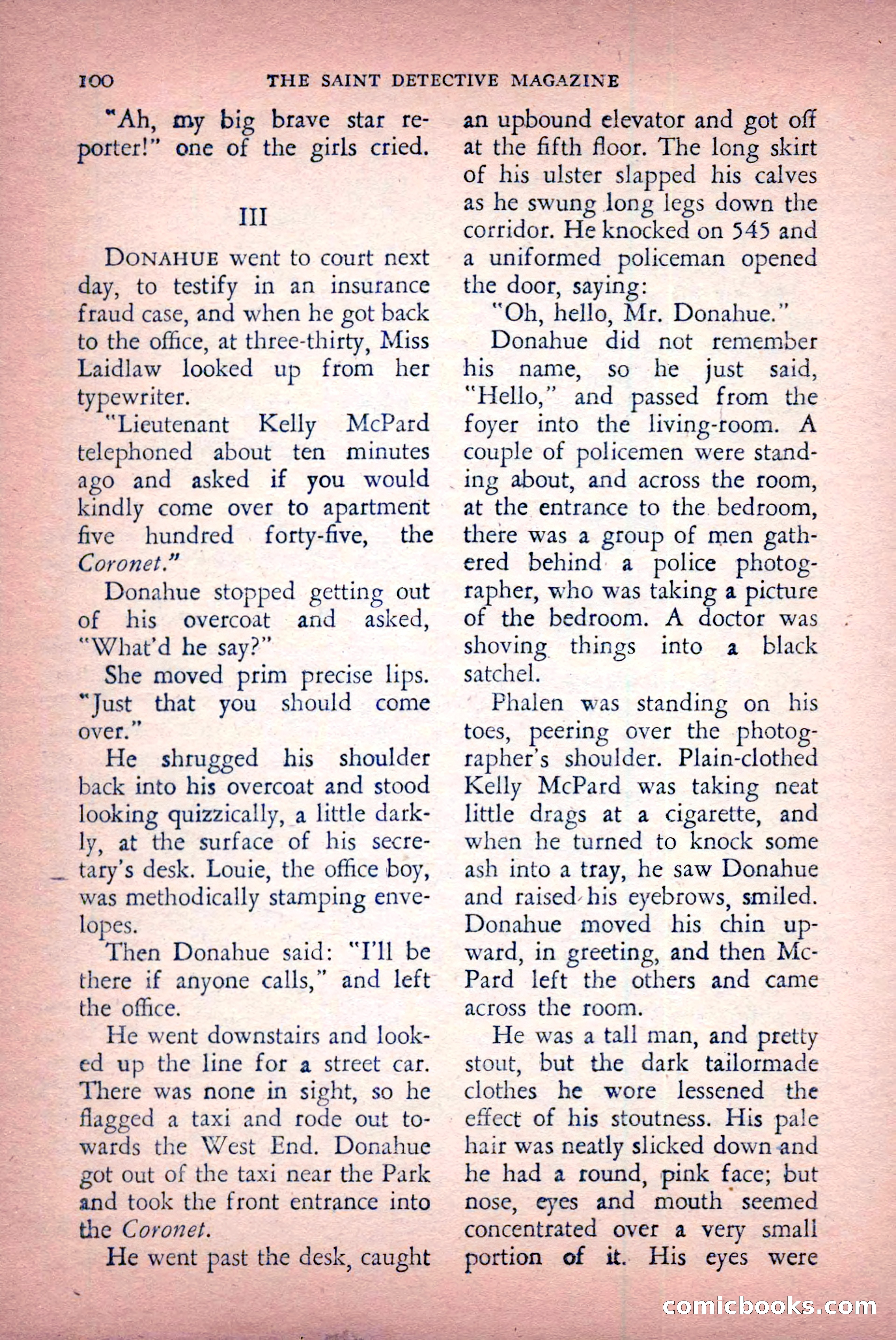 The Saint Detective Magazine, April 1956 — page 102 of 164
