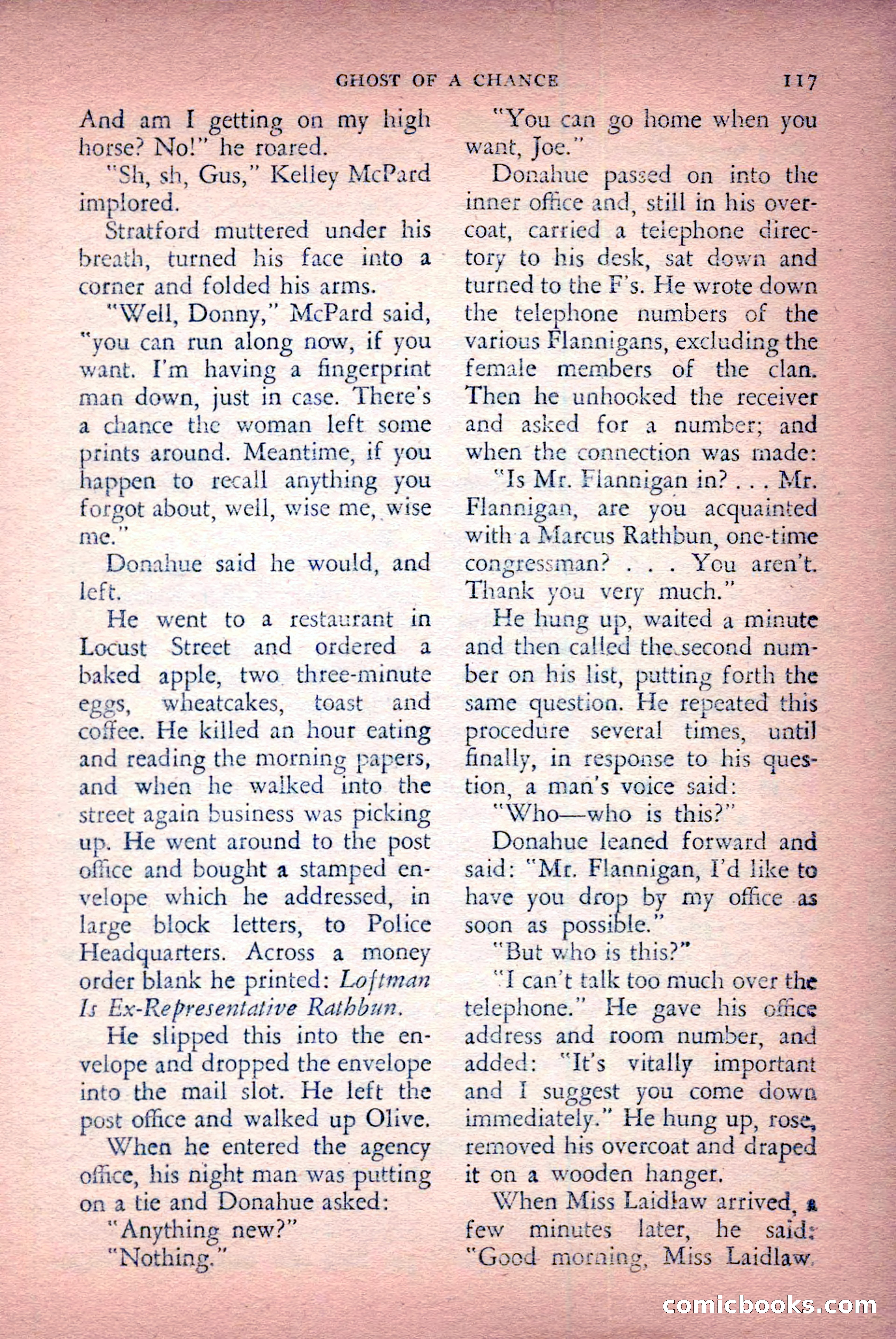 The Saint Detective Magazine, April 1956 — page 119 of 164