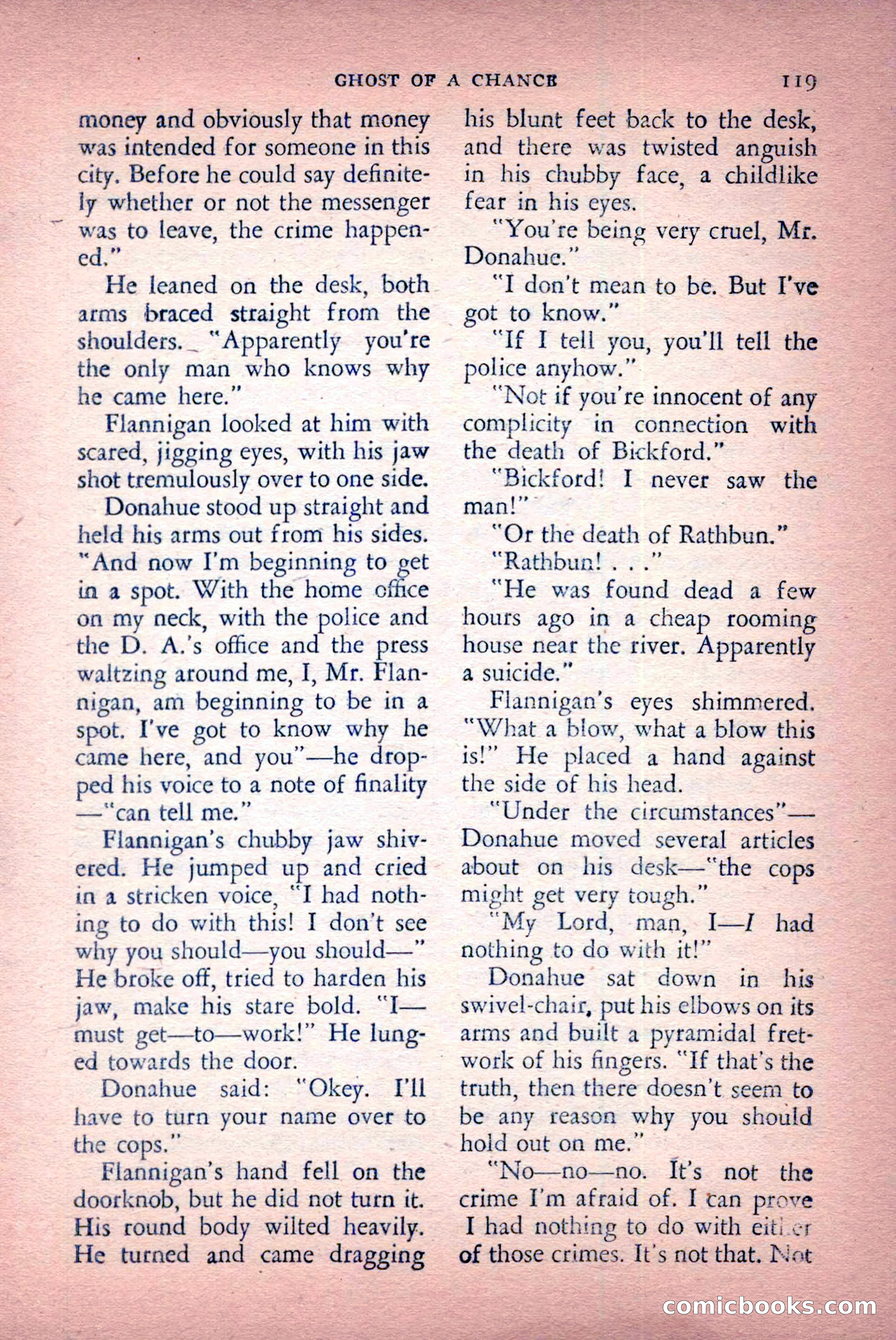 The Saint Detective Magazine, April 1956 — page 121 of 164