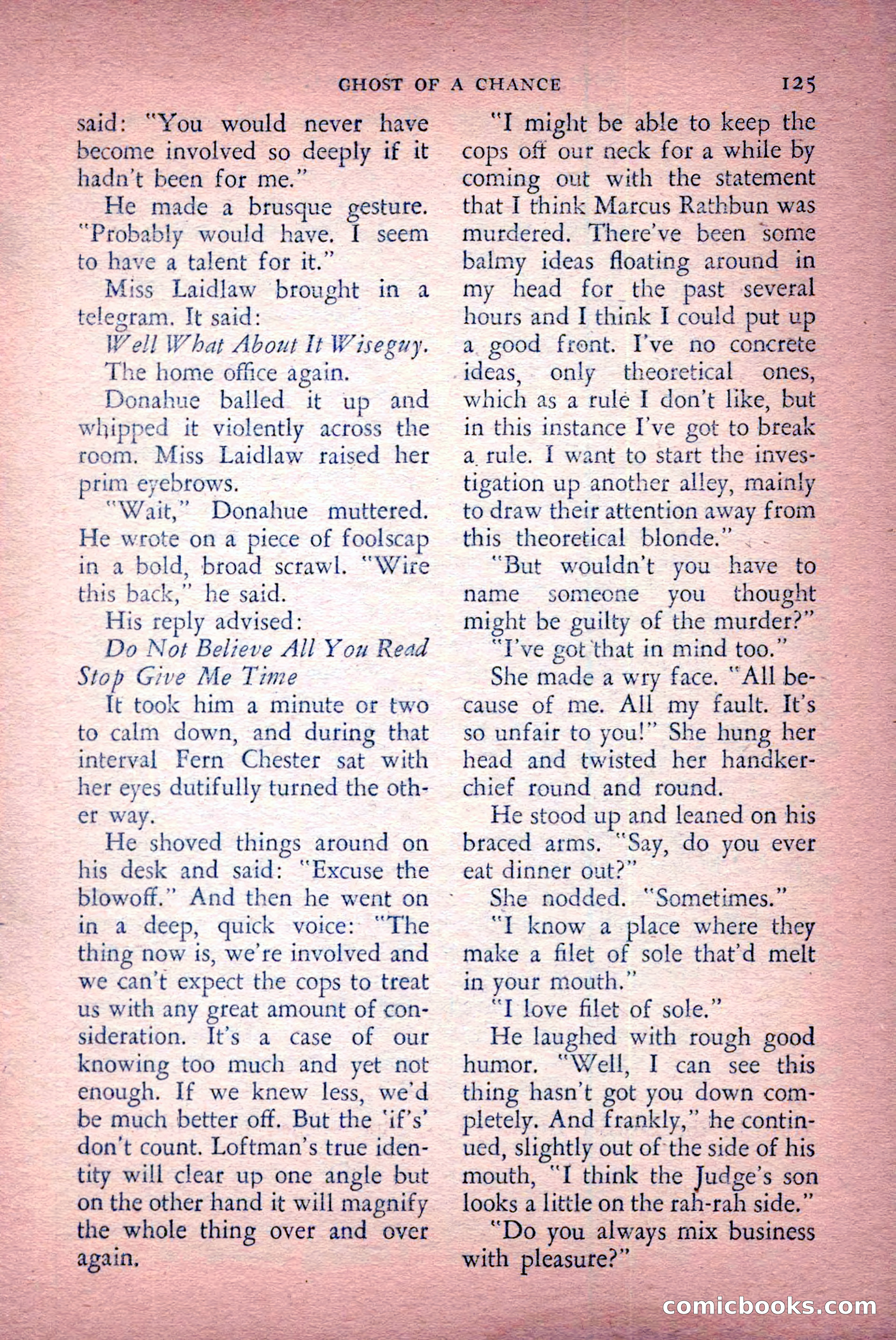 The Saint Detective Magazine, April 1956 — page 127 of 164