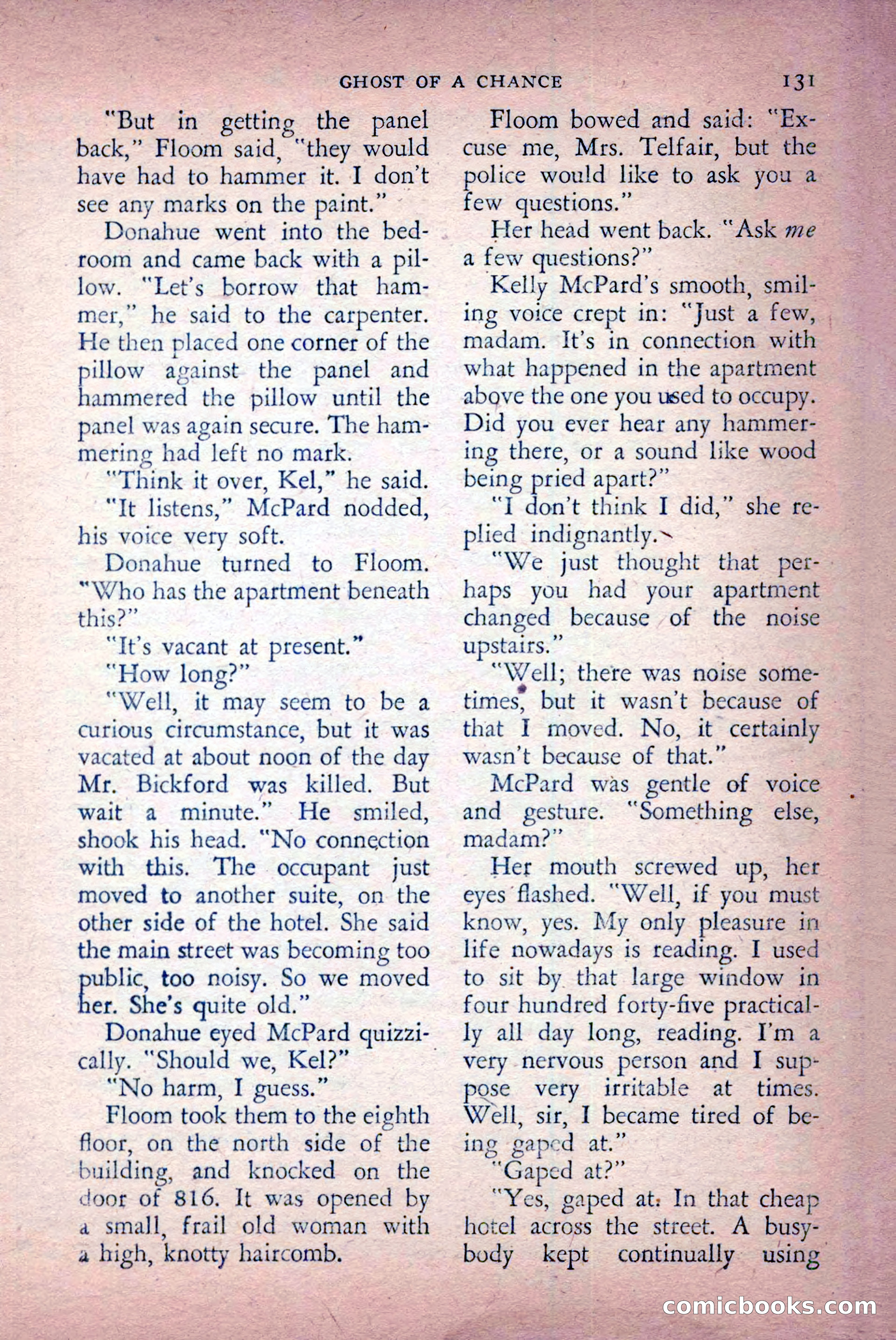 The Saint Detective Magazine, April 1956 — page 133 of 164