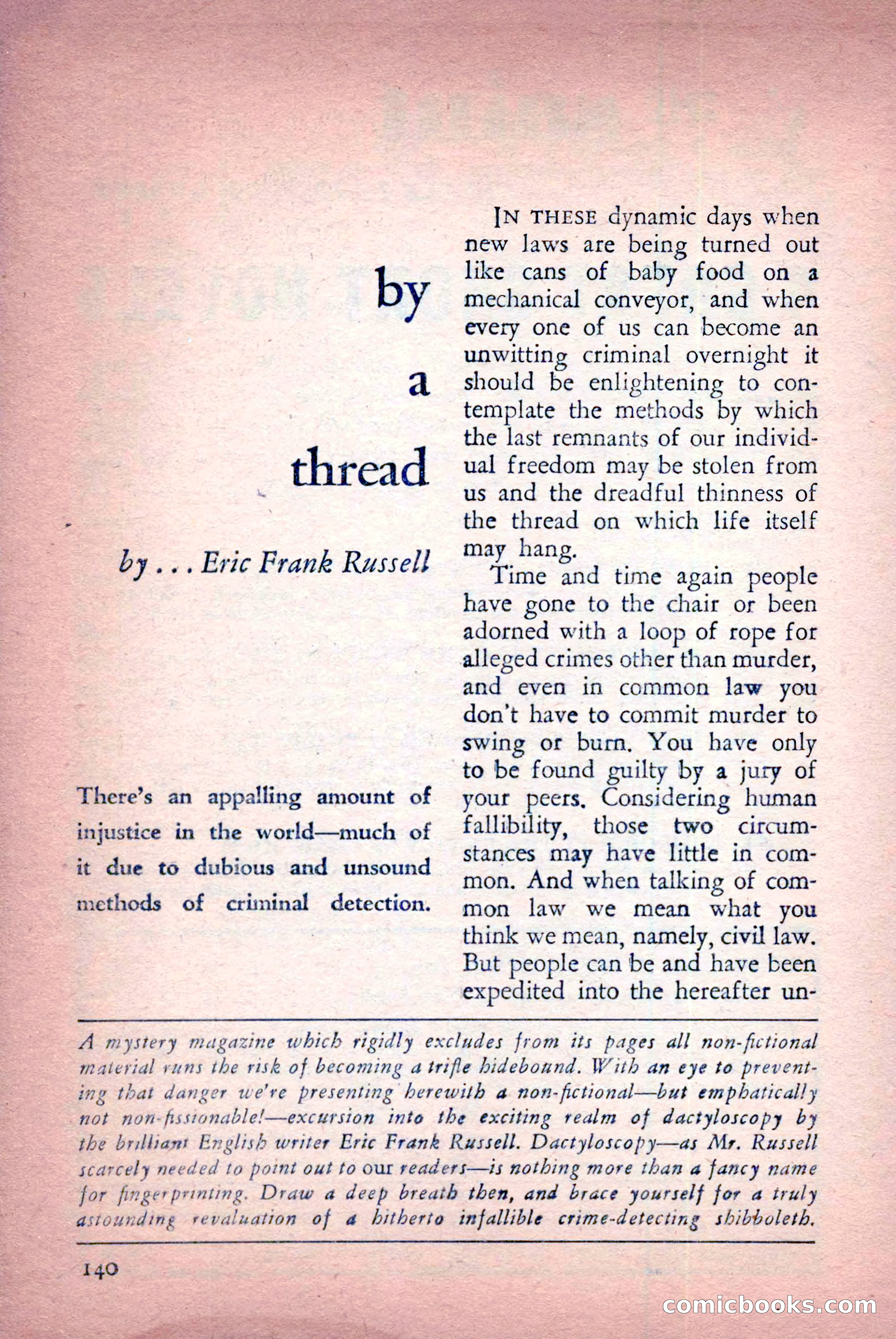The Saint Detective Magazine, April 1956 — page 142 of 164