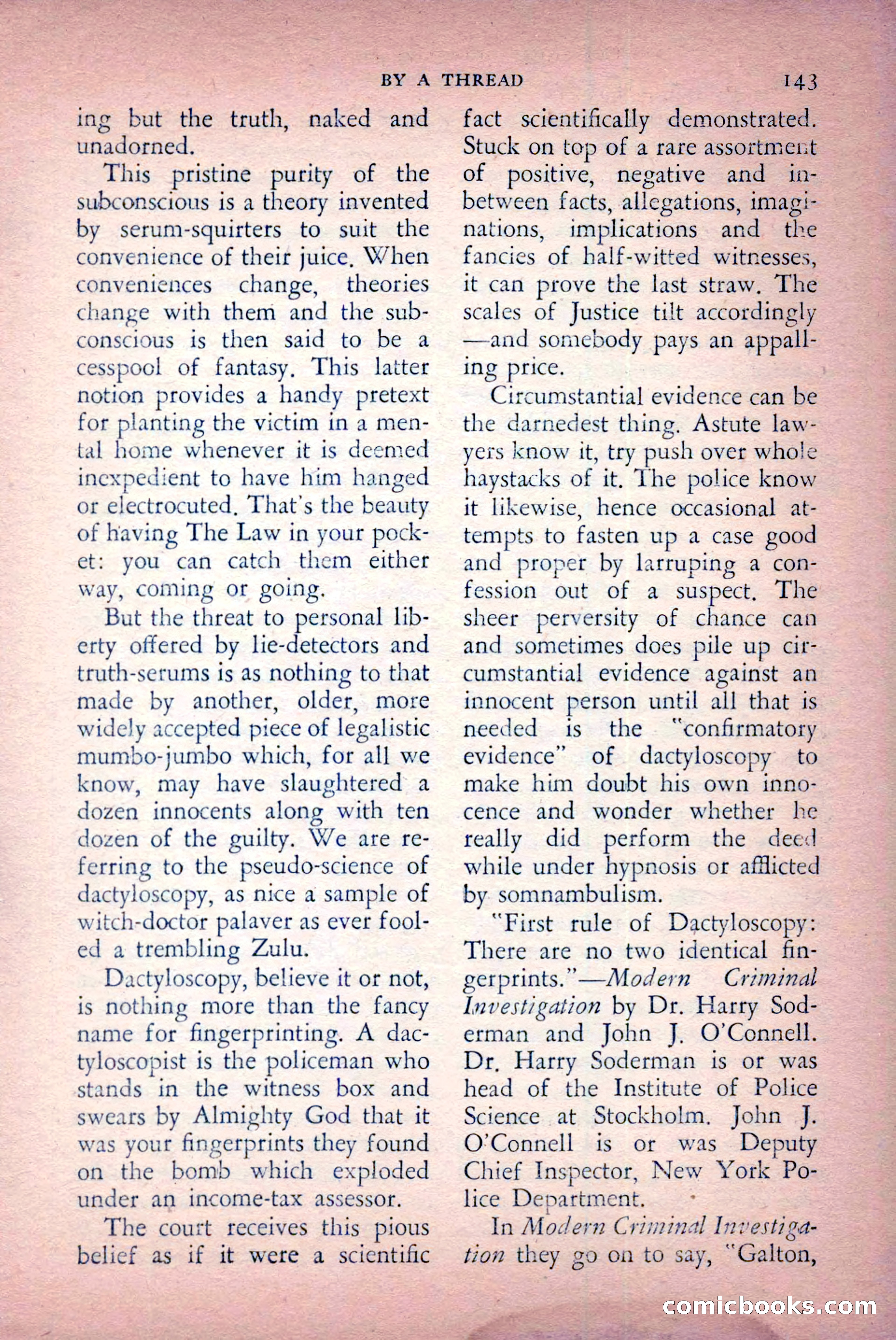 The Saint Detective Magazine, April 1956 — page 145 of 164