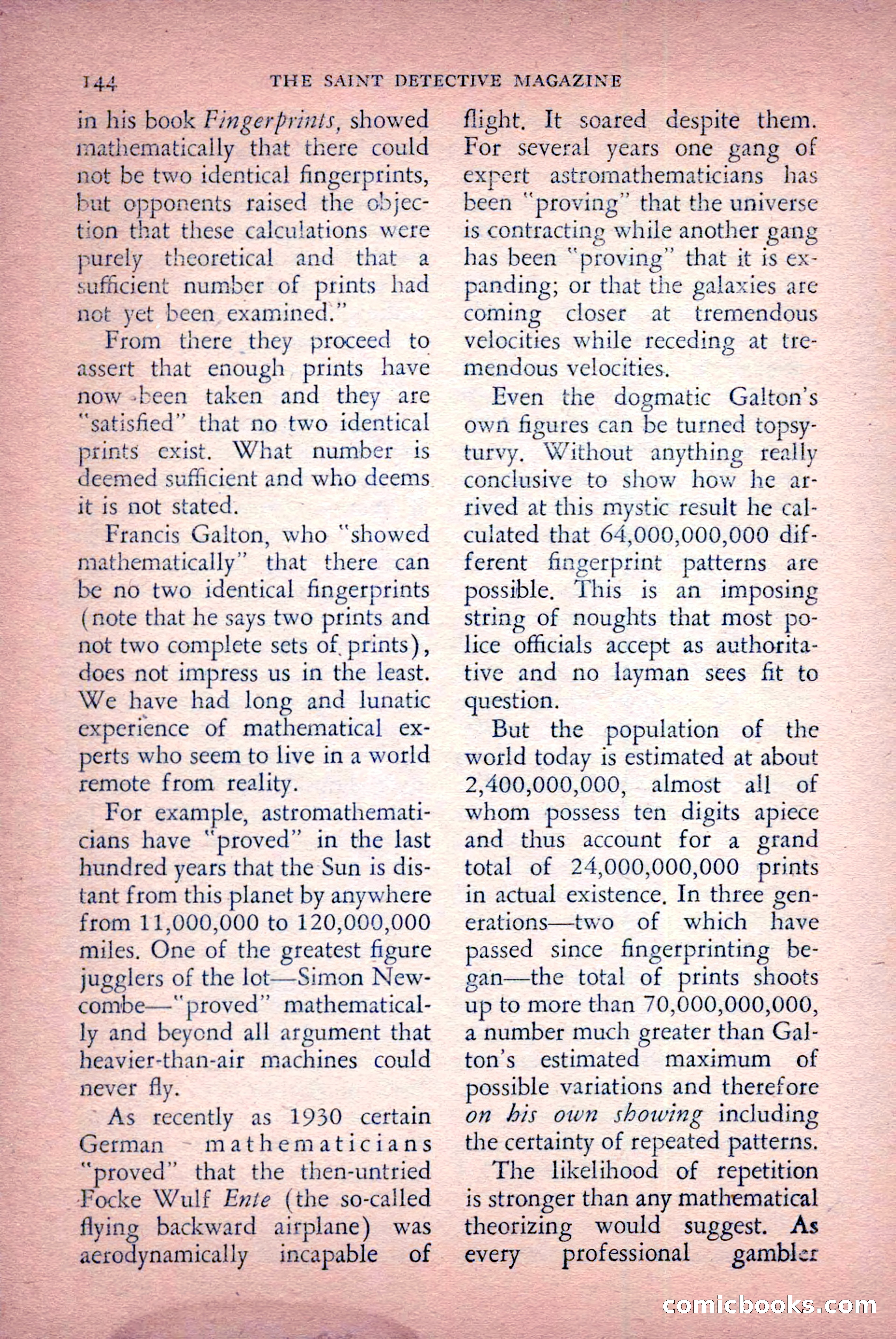 The Saint Detective Magazine, April 1956 — page 146 of 164