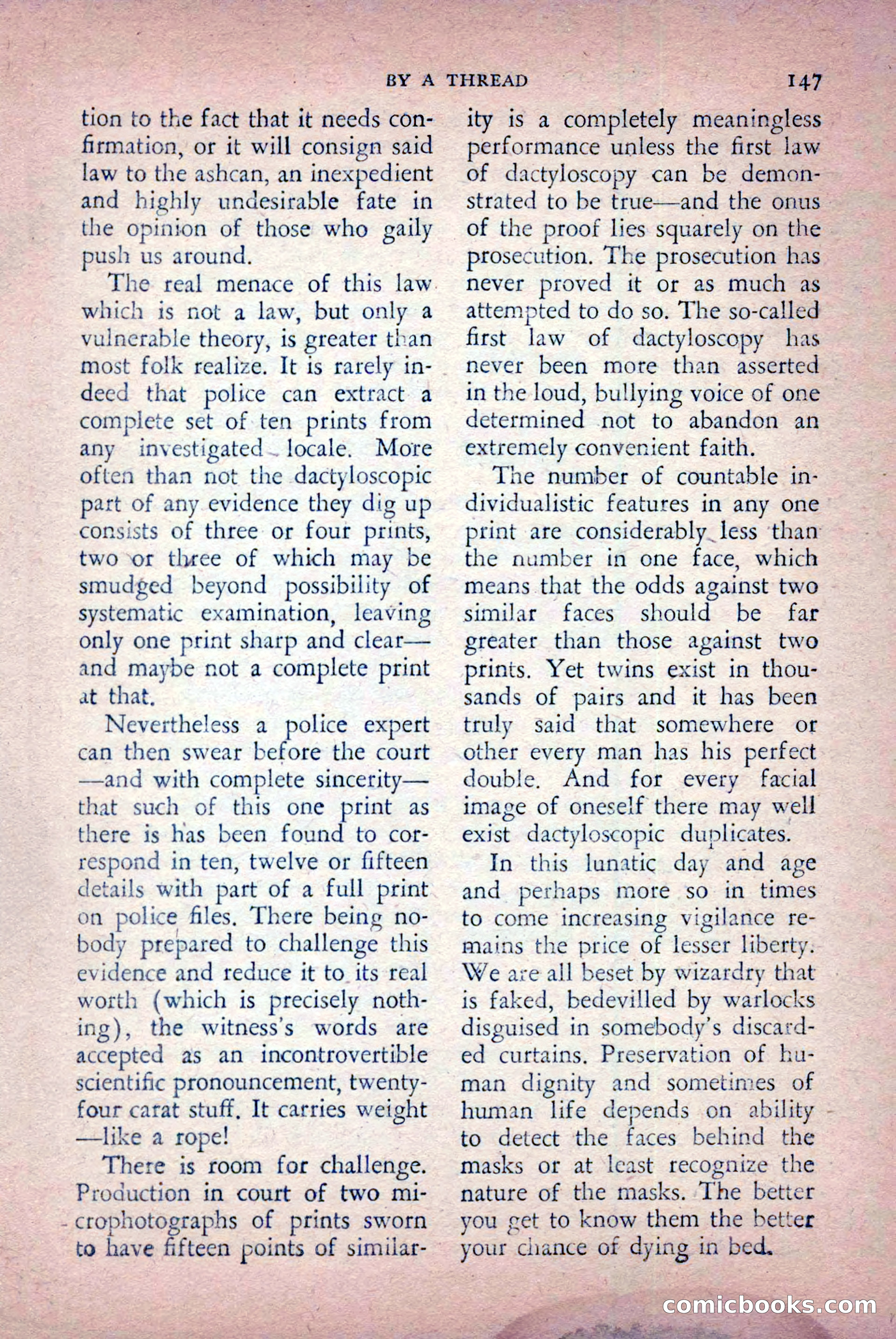 The Saint Detective Magazine, April 1956 — page 149 of 164