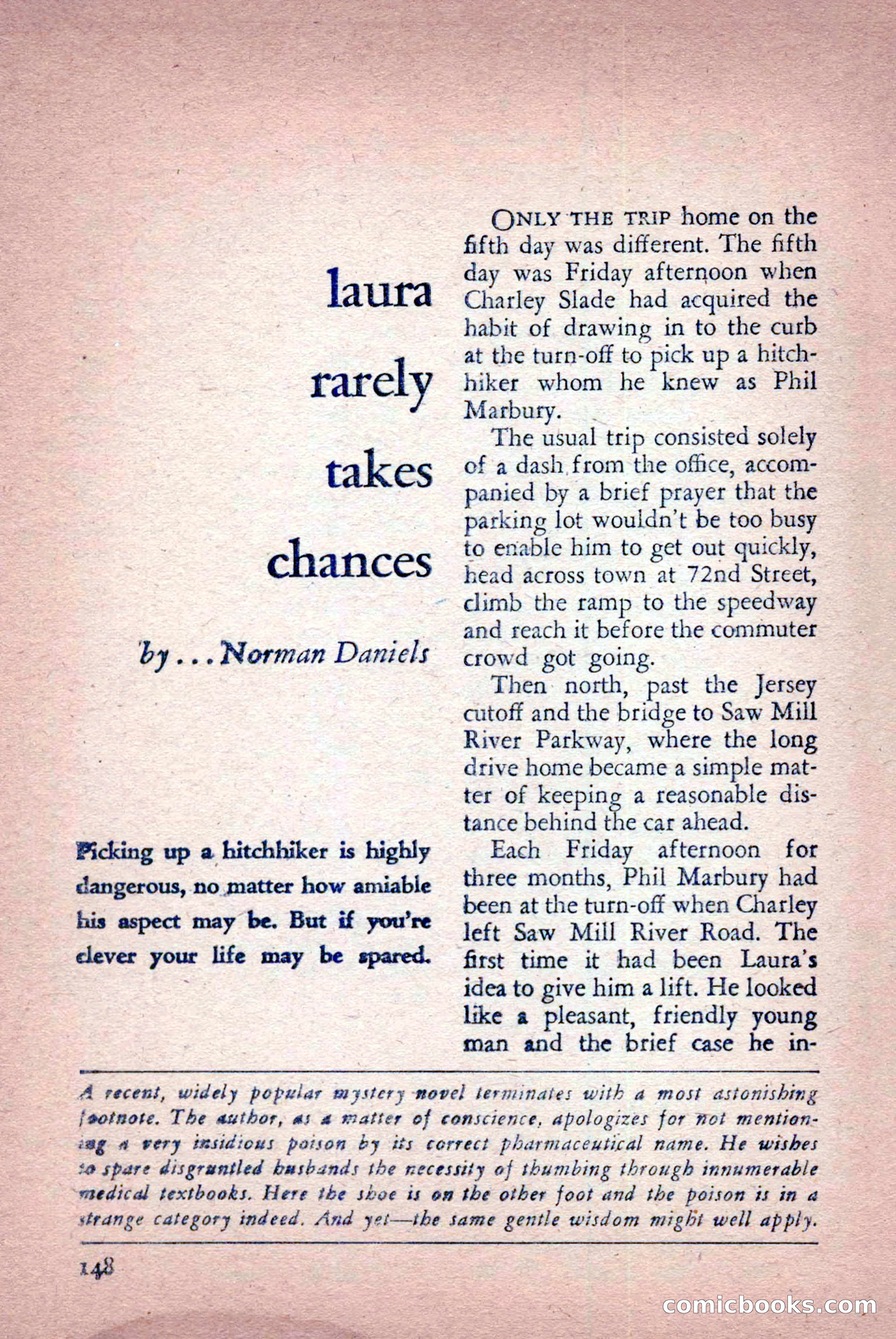 The Saint Detective Magazine, April 1956 — page 150 of 164