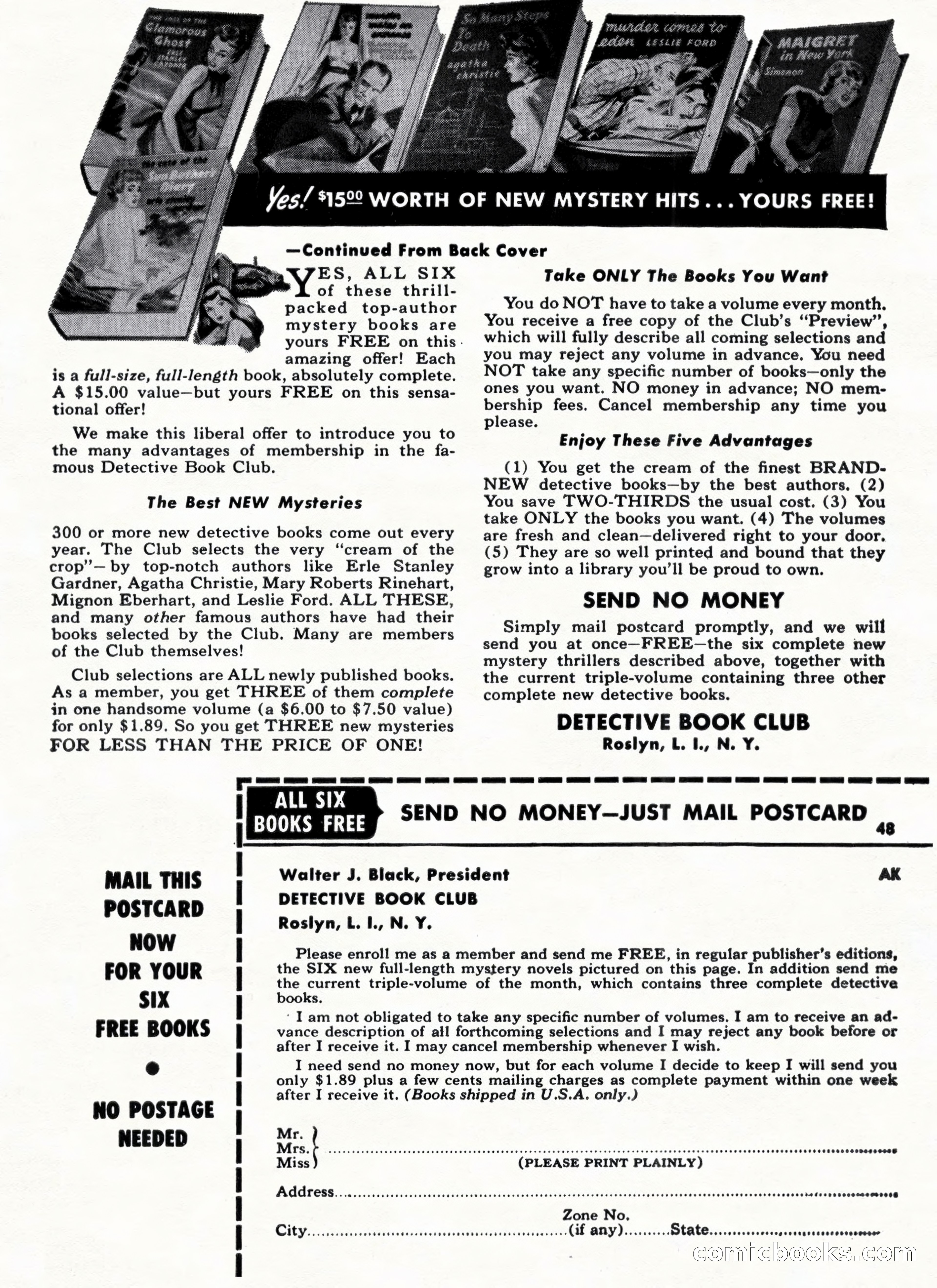 The Saint Detective Magazine, April 1956 — page 163 of 164