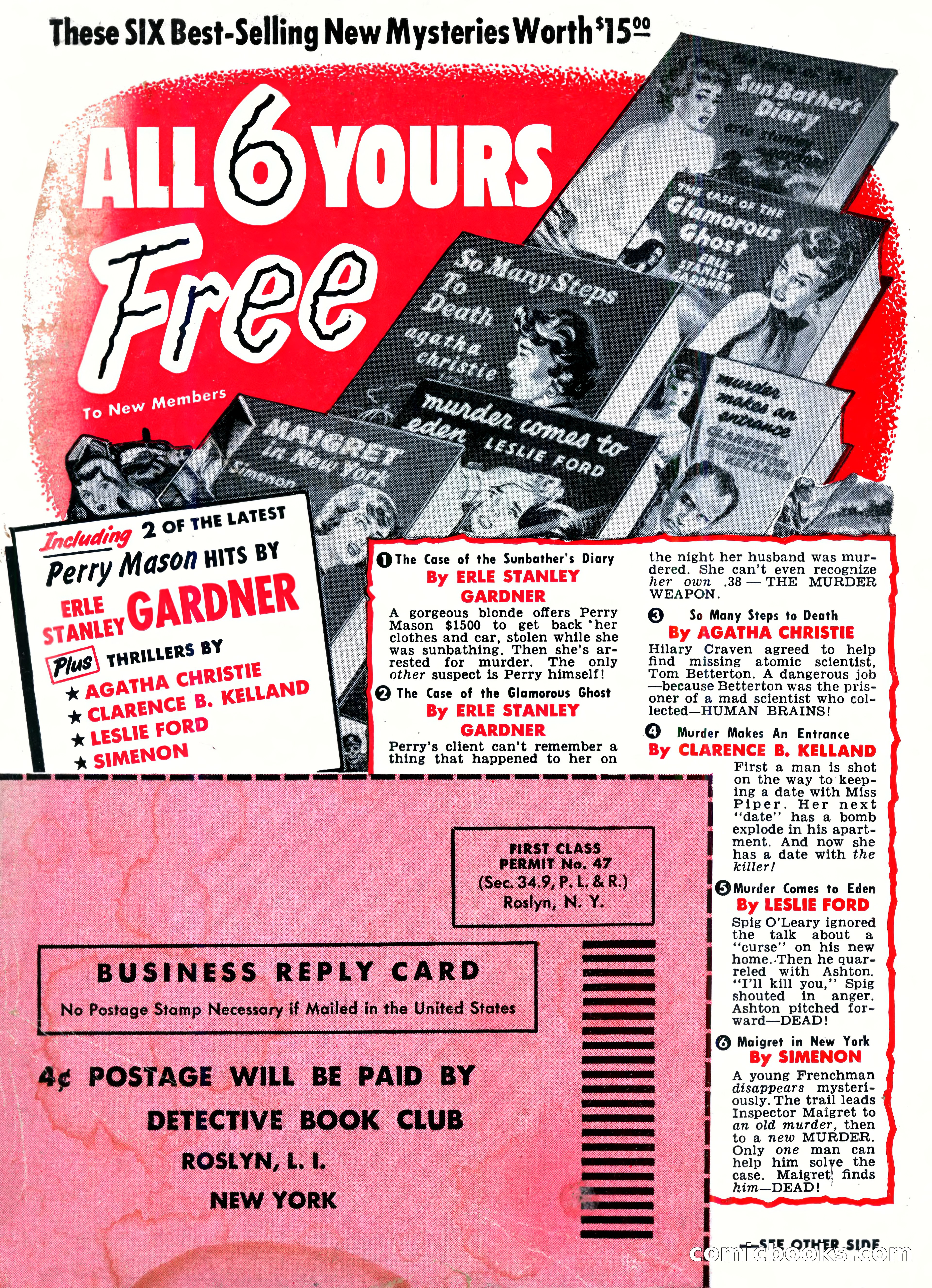 The Saint Detective Magazine, April 1956 — page 164 of 164