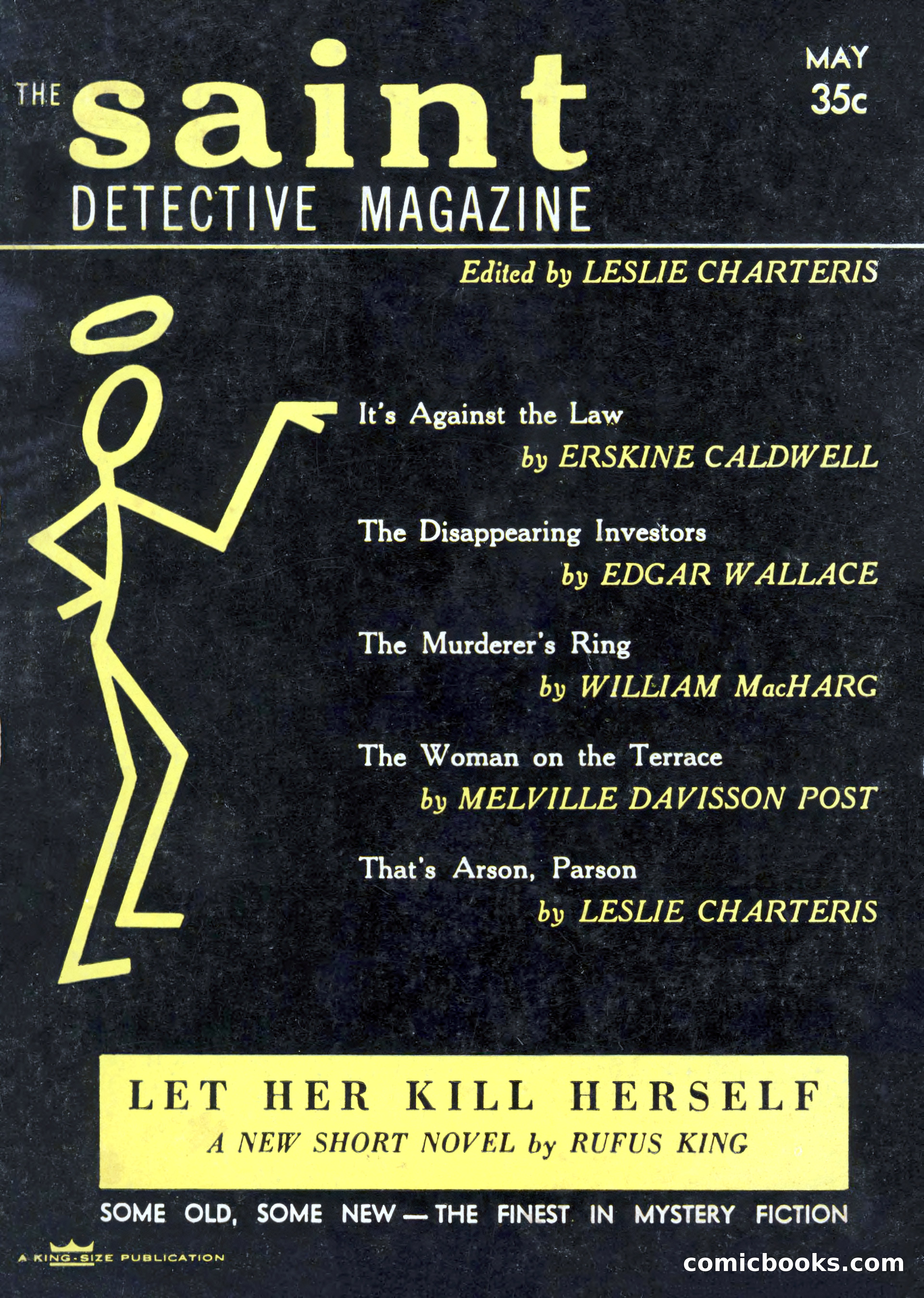 The Saint Detective Magazine, May 1956