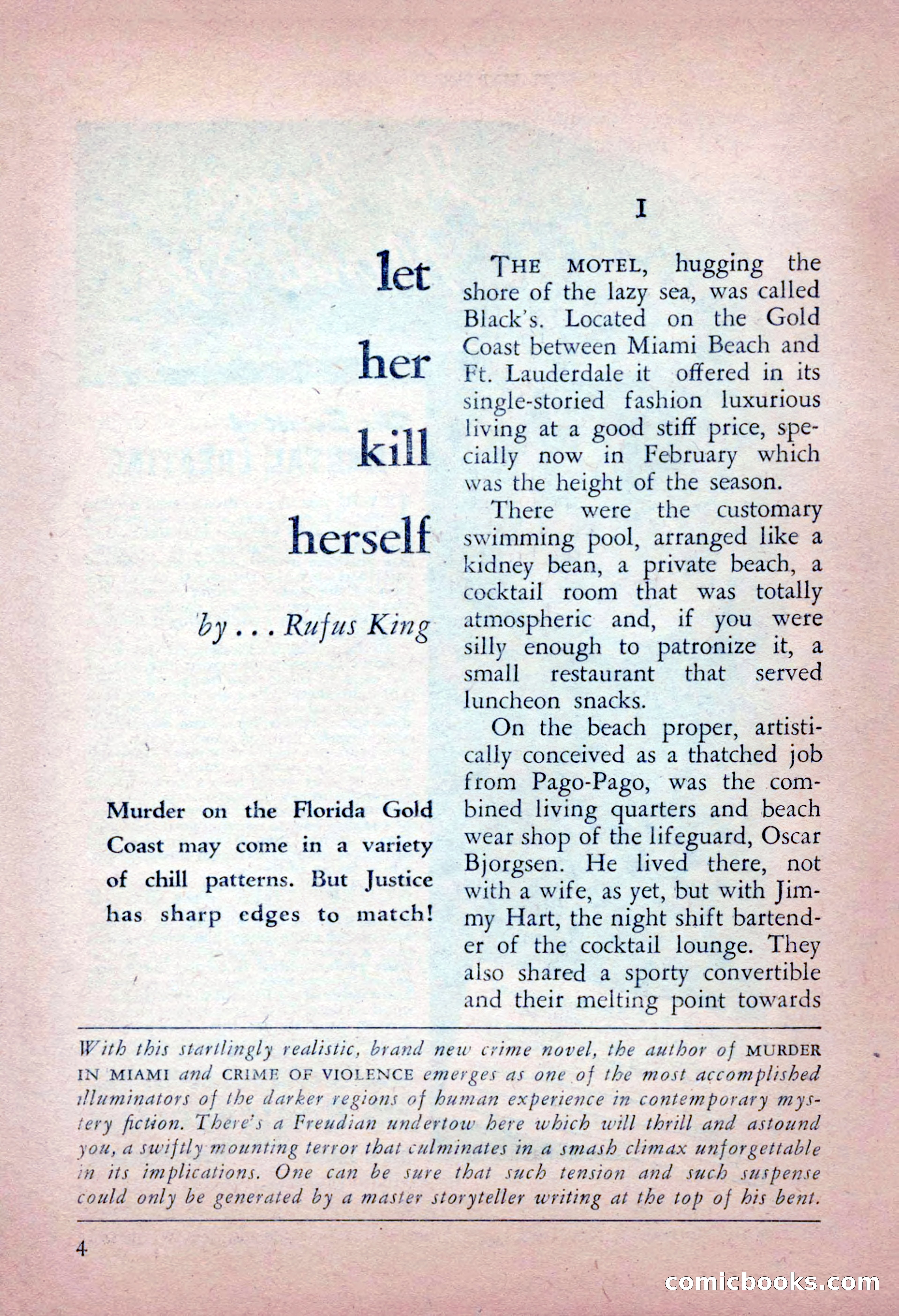 The Saint Detective Magazine, May 1956 — page 6 of 164