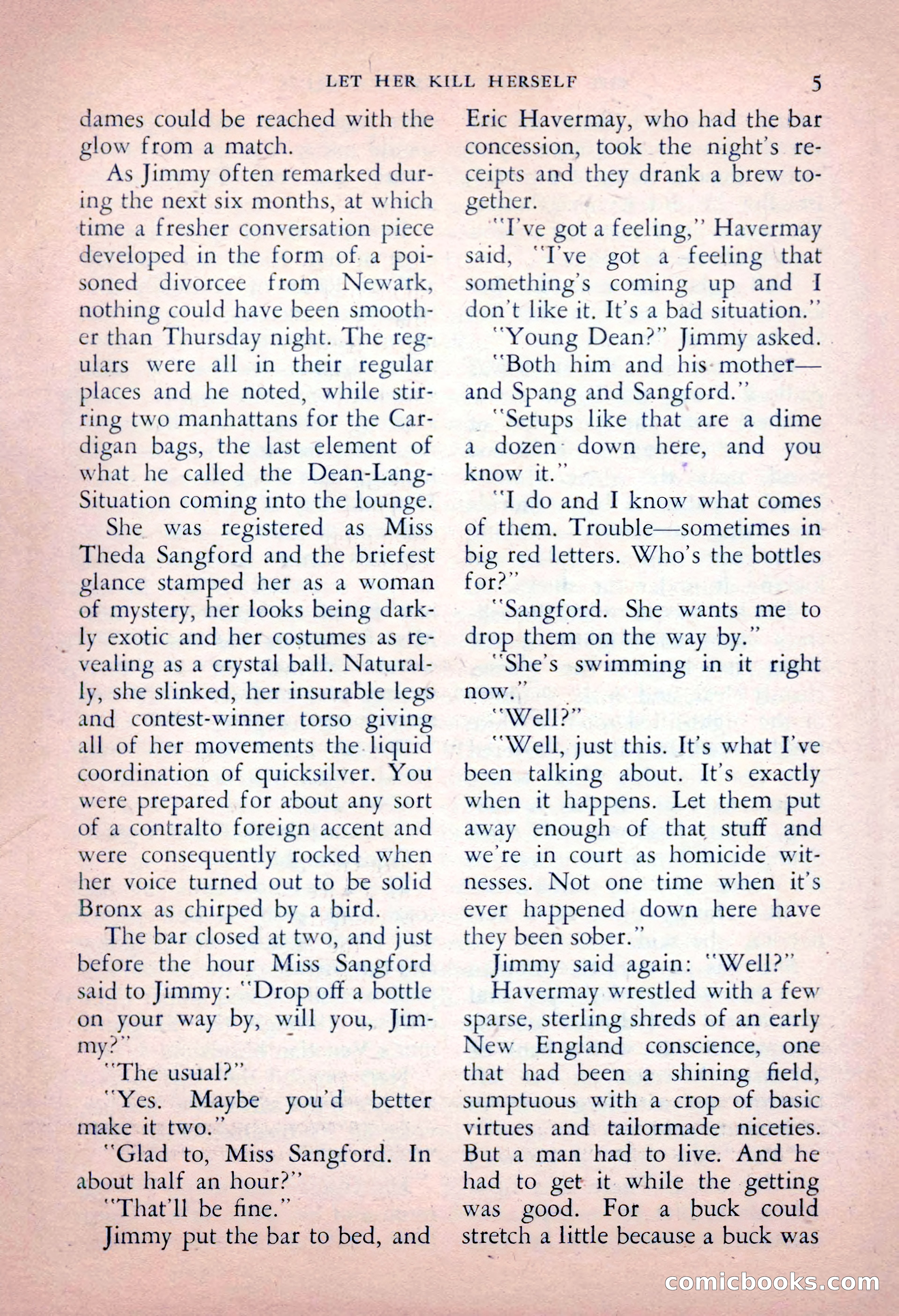 The Saint Detective Magazine, May 1956 — page 7 of 164