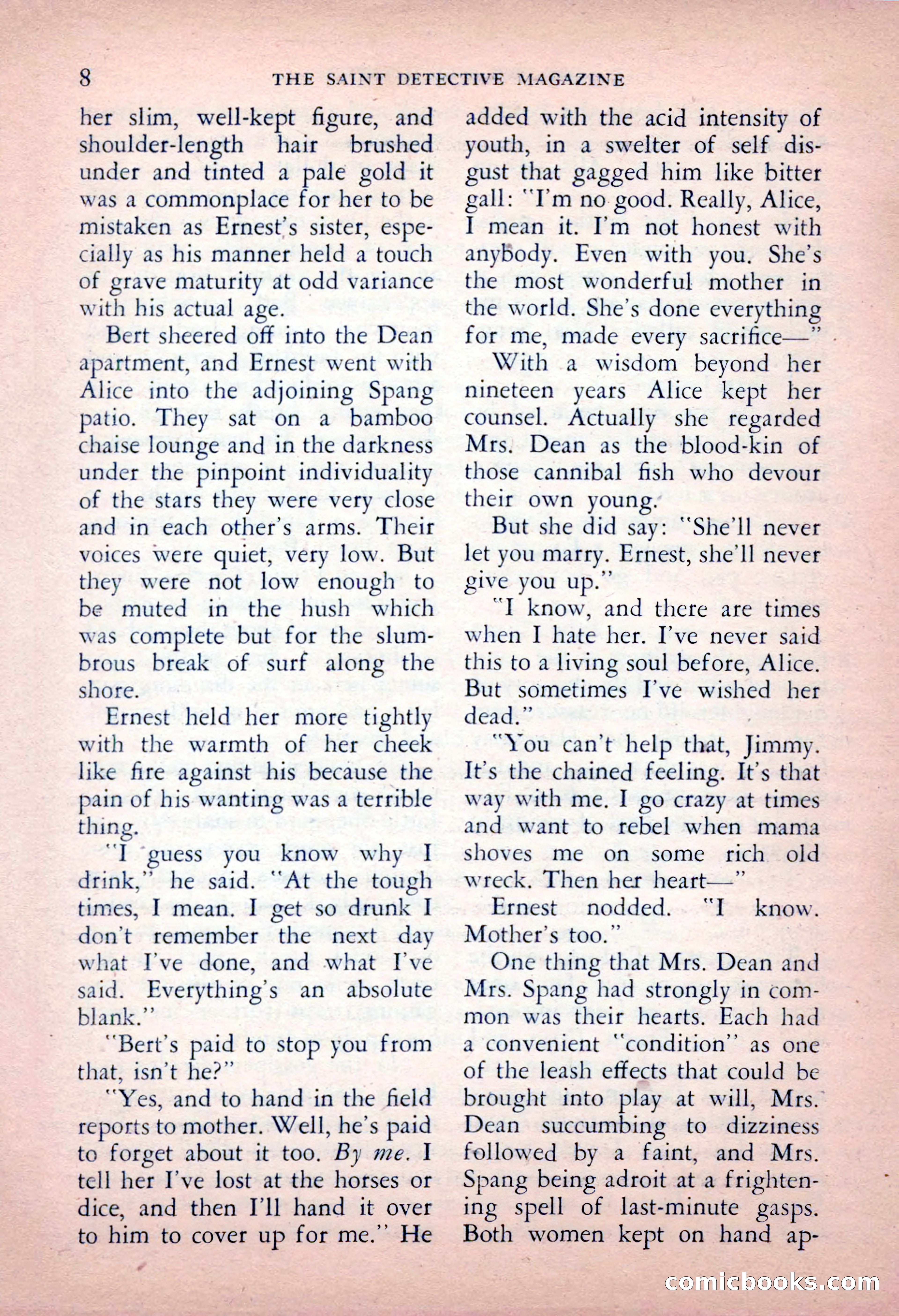 The Saint Detective Magazine, May 1956 — page 10 of 164