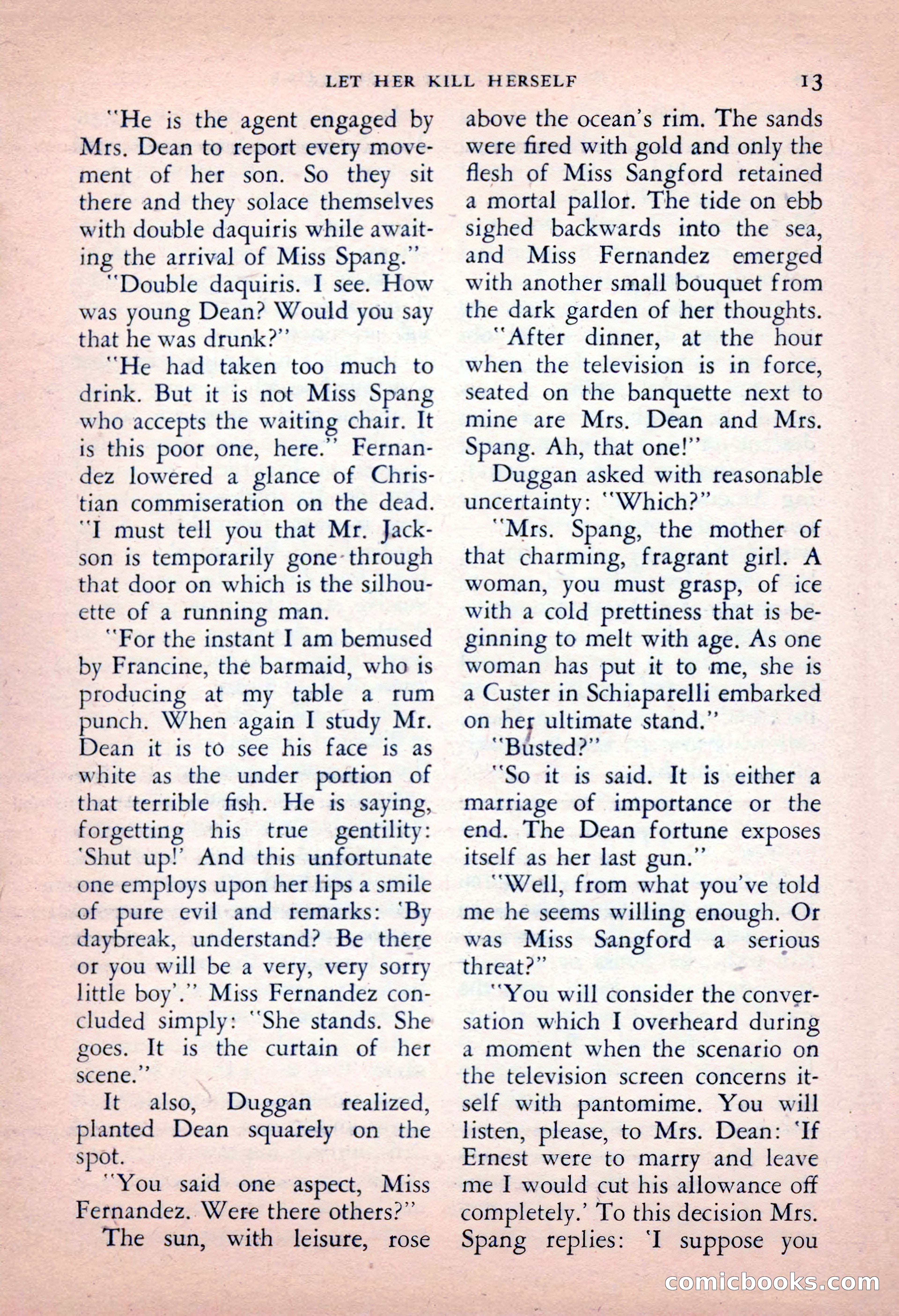 The Saint Detective Magazine, May 1956 — page 15 of 164