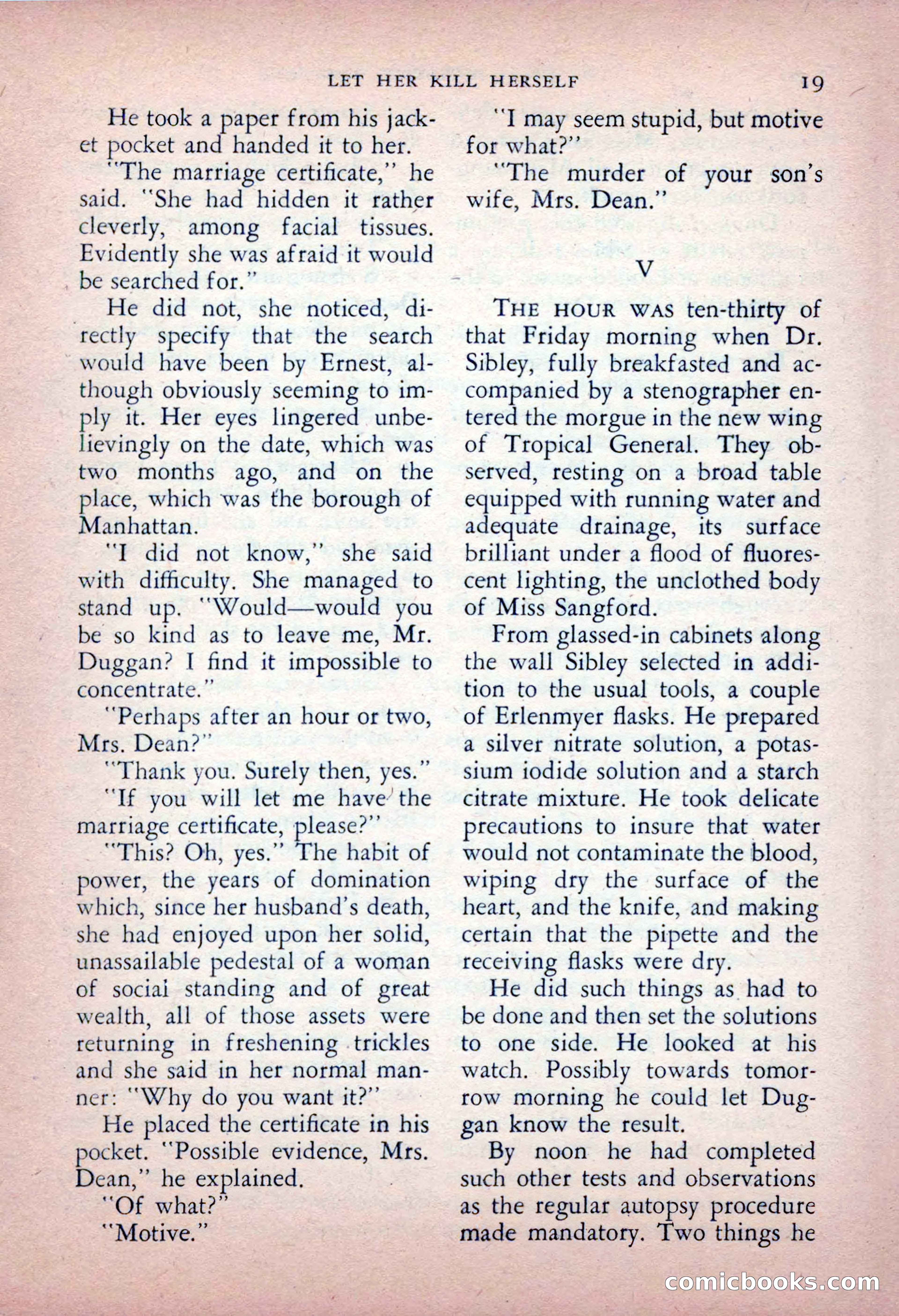 The Saint Detective Magazine, May 1956 — page 21 of 164