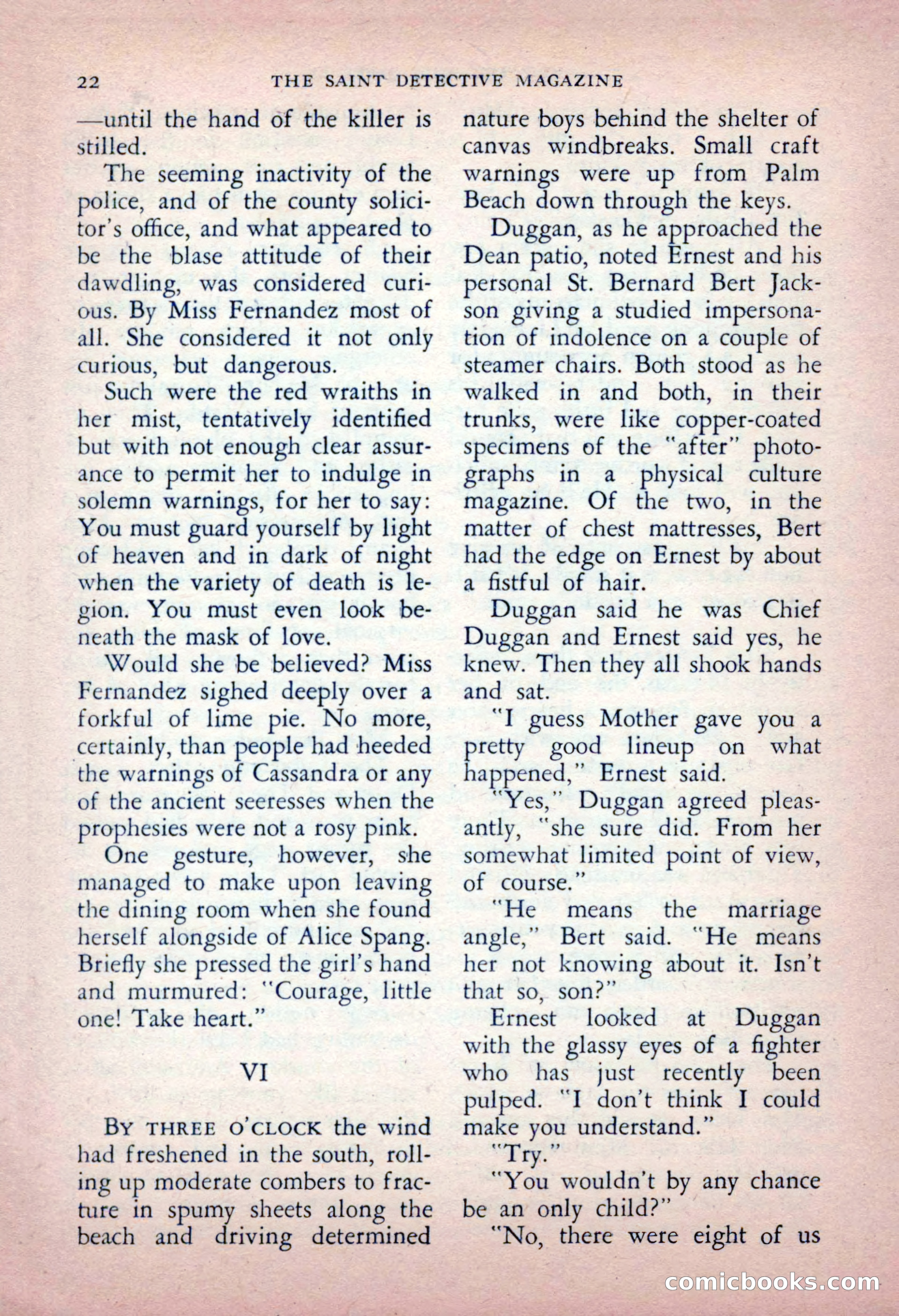 The Saint Detective Magazine, May 1956 — page 24 of 164