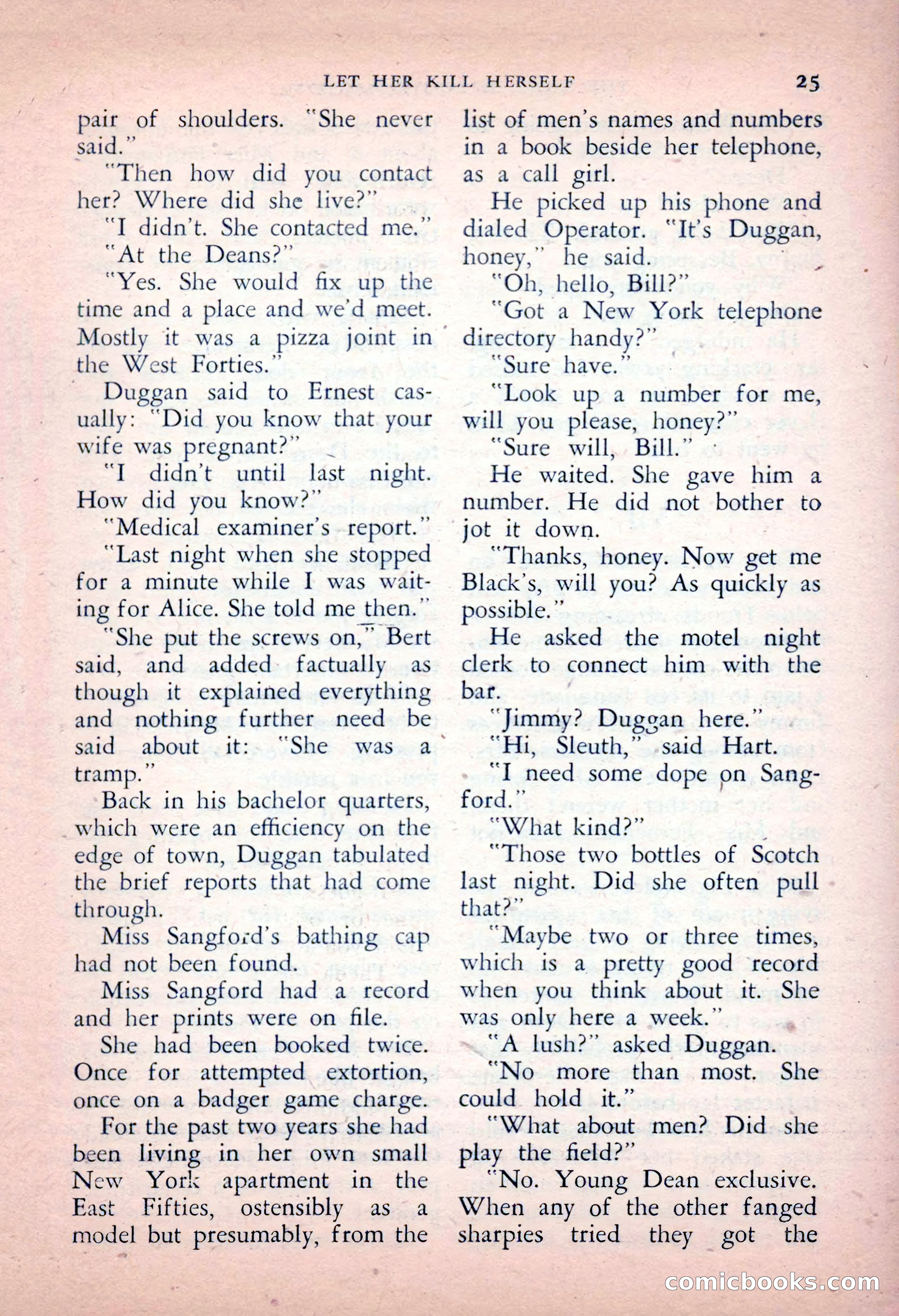 The Saint Detective Magazine, May 1956 — page 27 of 164