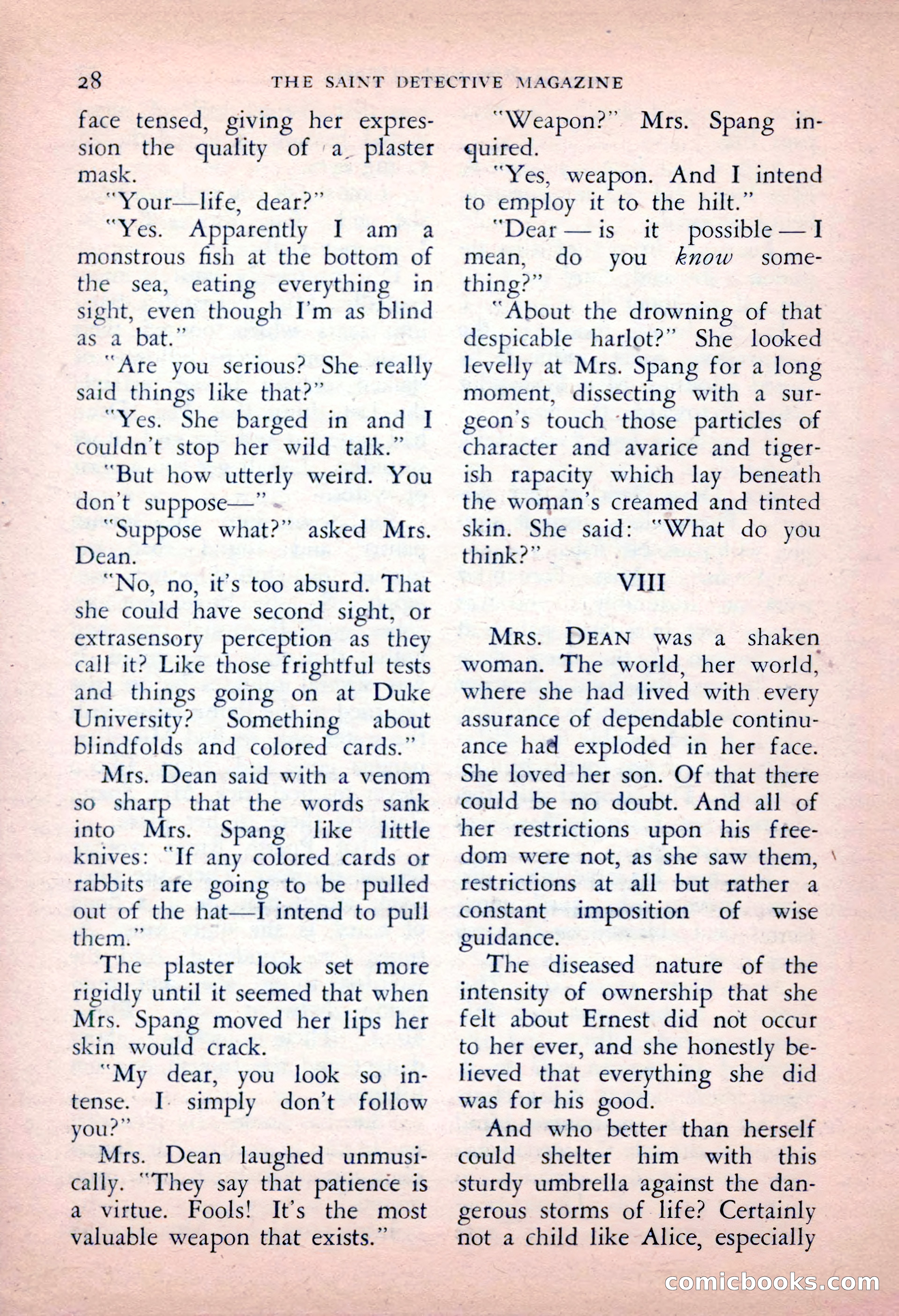 The Saint Detective Magazine, May 1956 — page 30 of 164