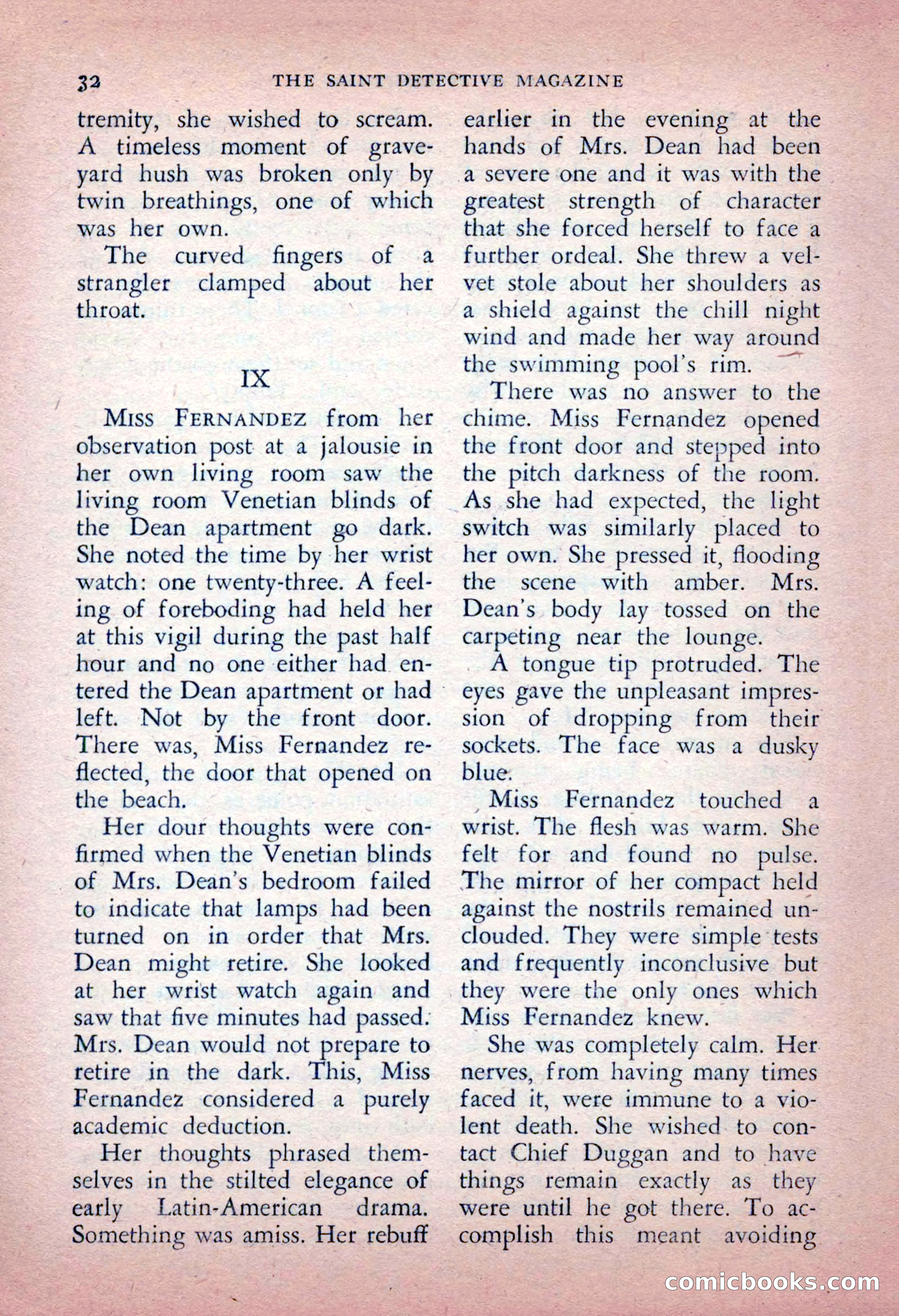 The Saint Detective Magazine, May 1956 — page 34 of 164