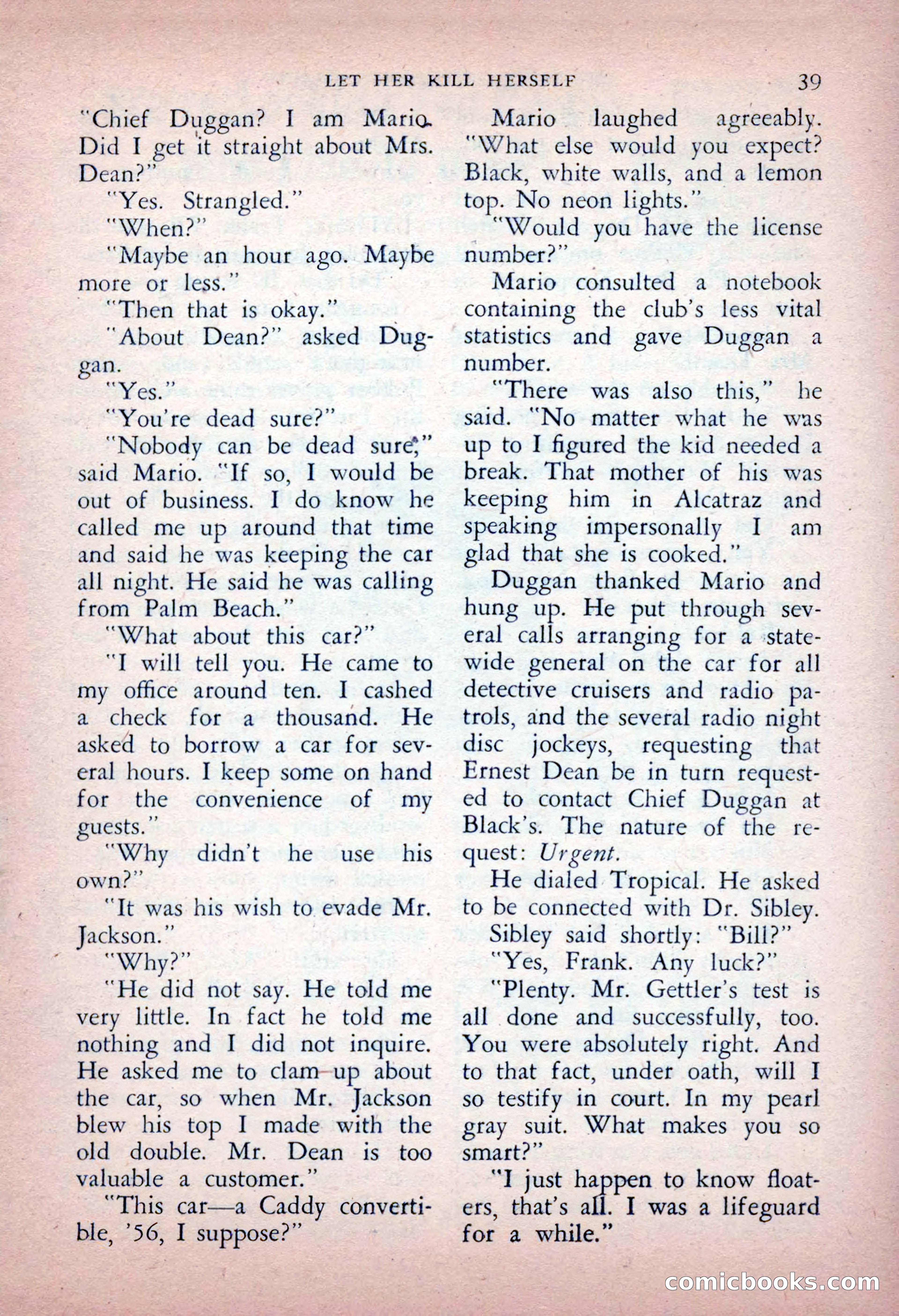 The Saint Detective Magazine, May 1956 — page 41 of 164