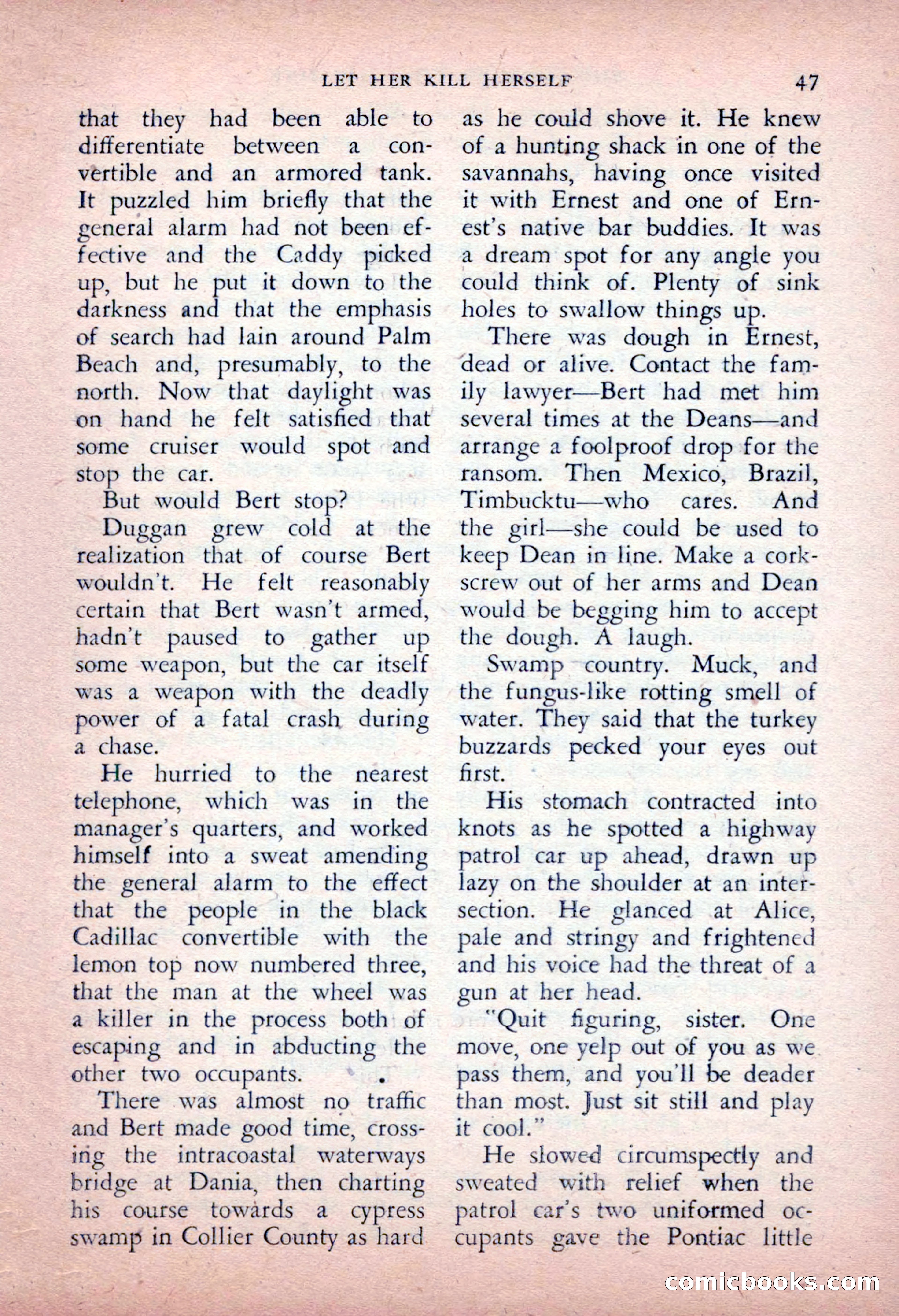 The Saint Detective Magazine, May 1956 — page 49 of 164