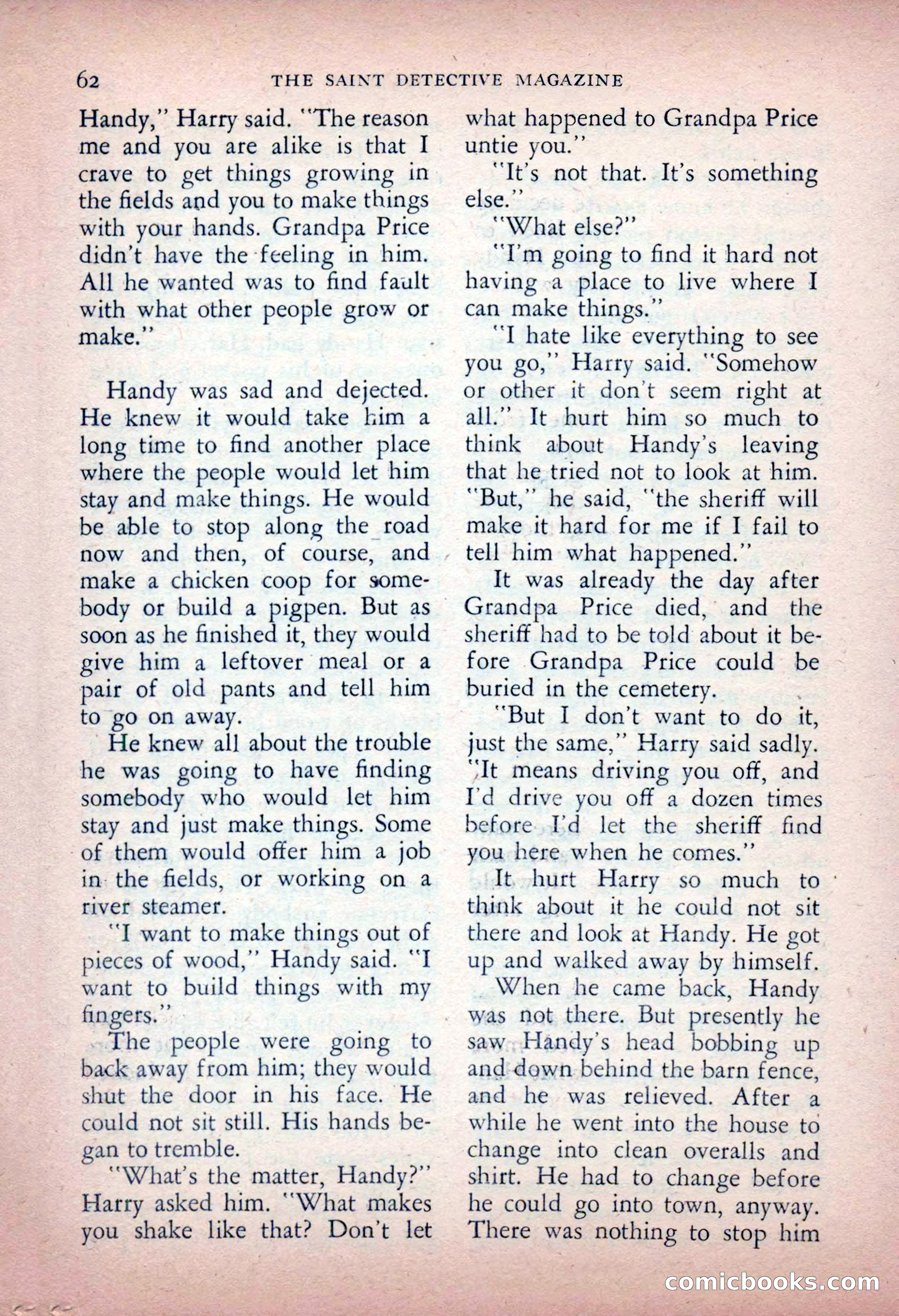 The Saint Detective Magazine, May 1956 — page 64 of 164